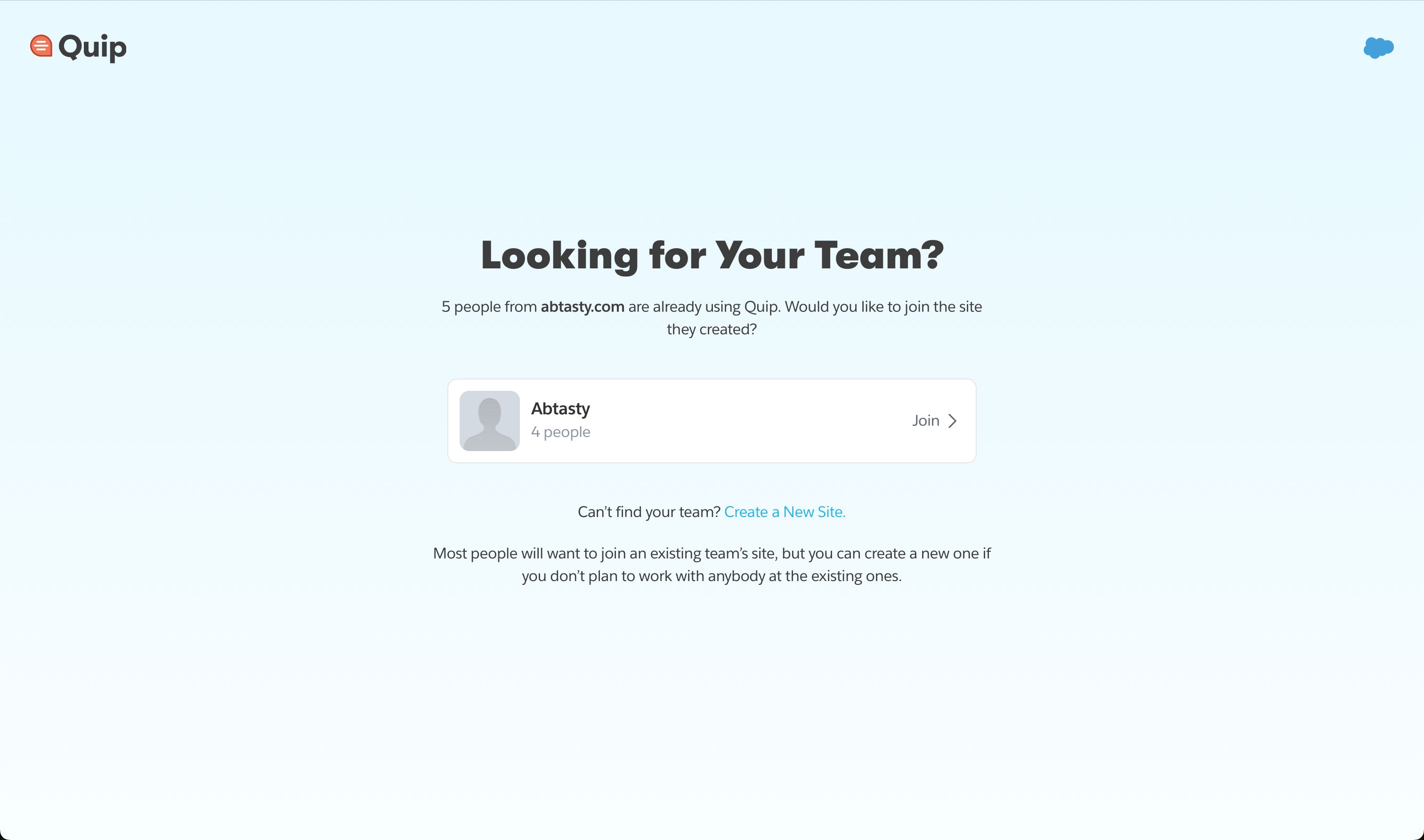 Team Selection (Quip)
