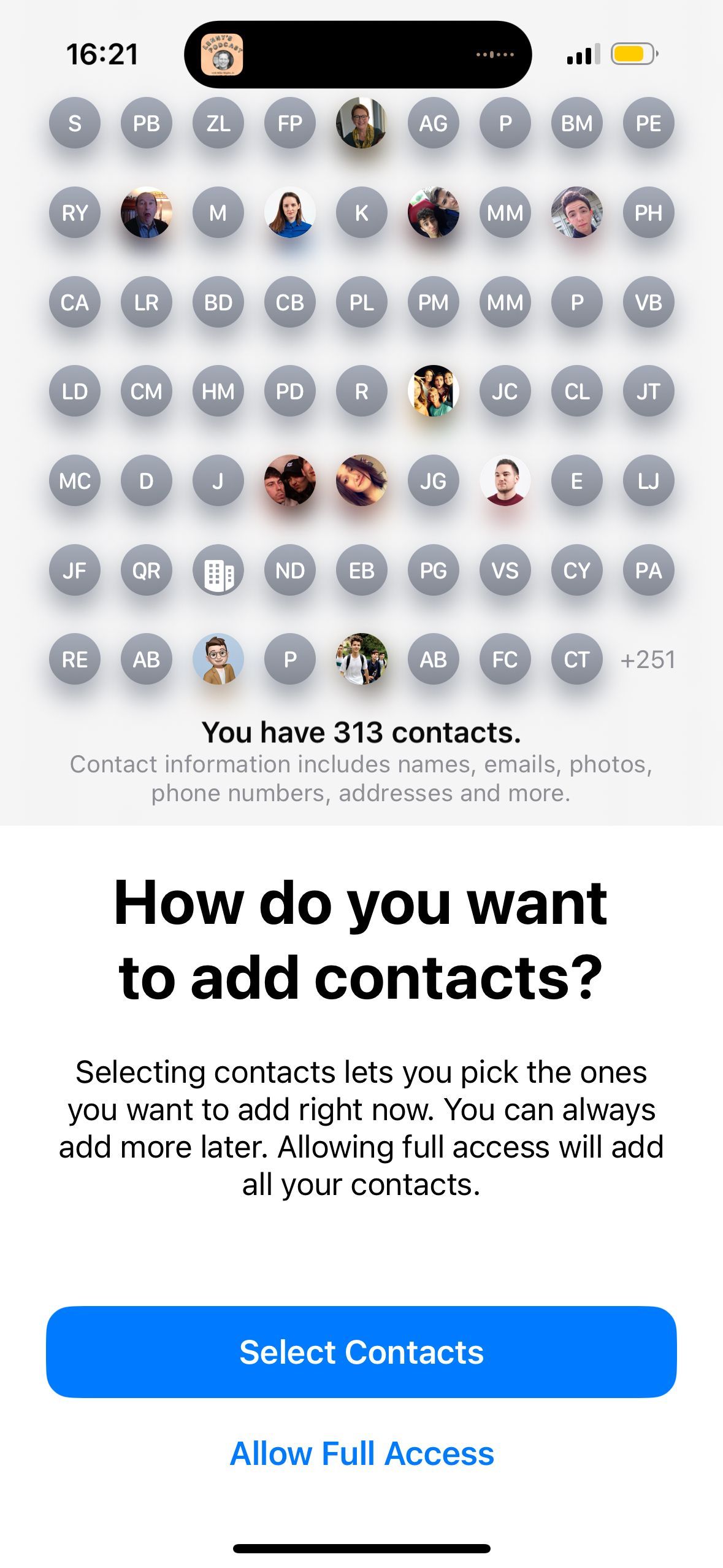 dialog (Contacts Manager)