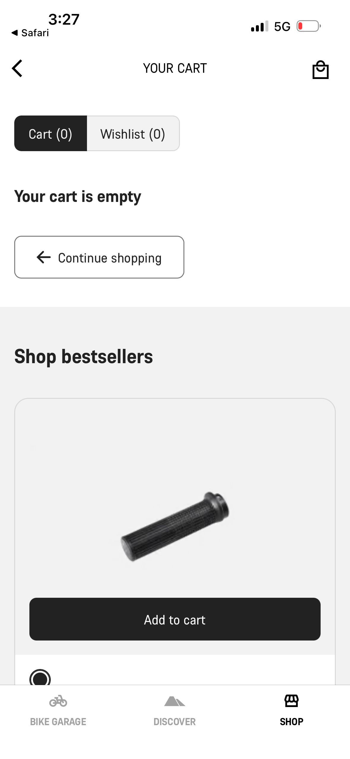 Shopping Cart (Canyon)