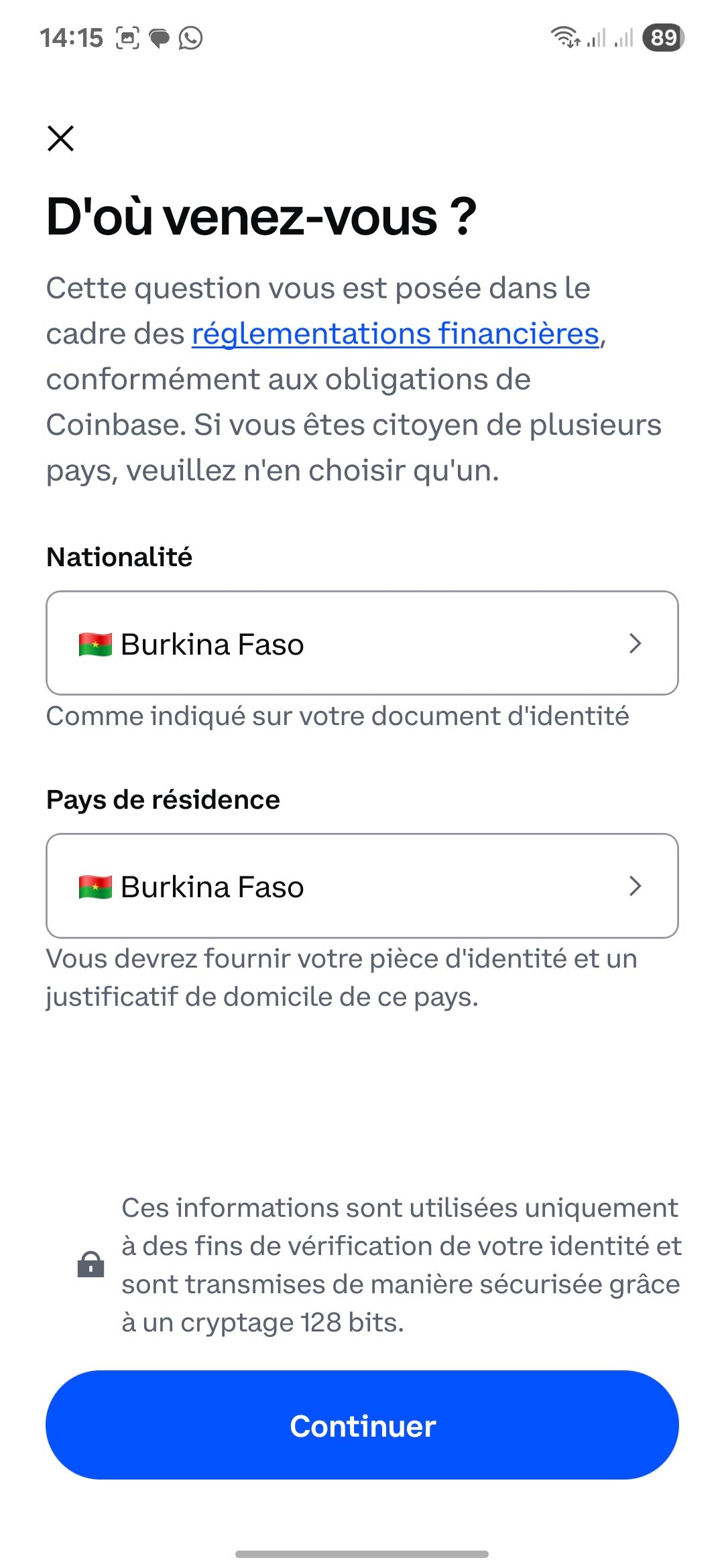 form (Coinbase)