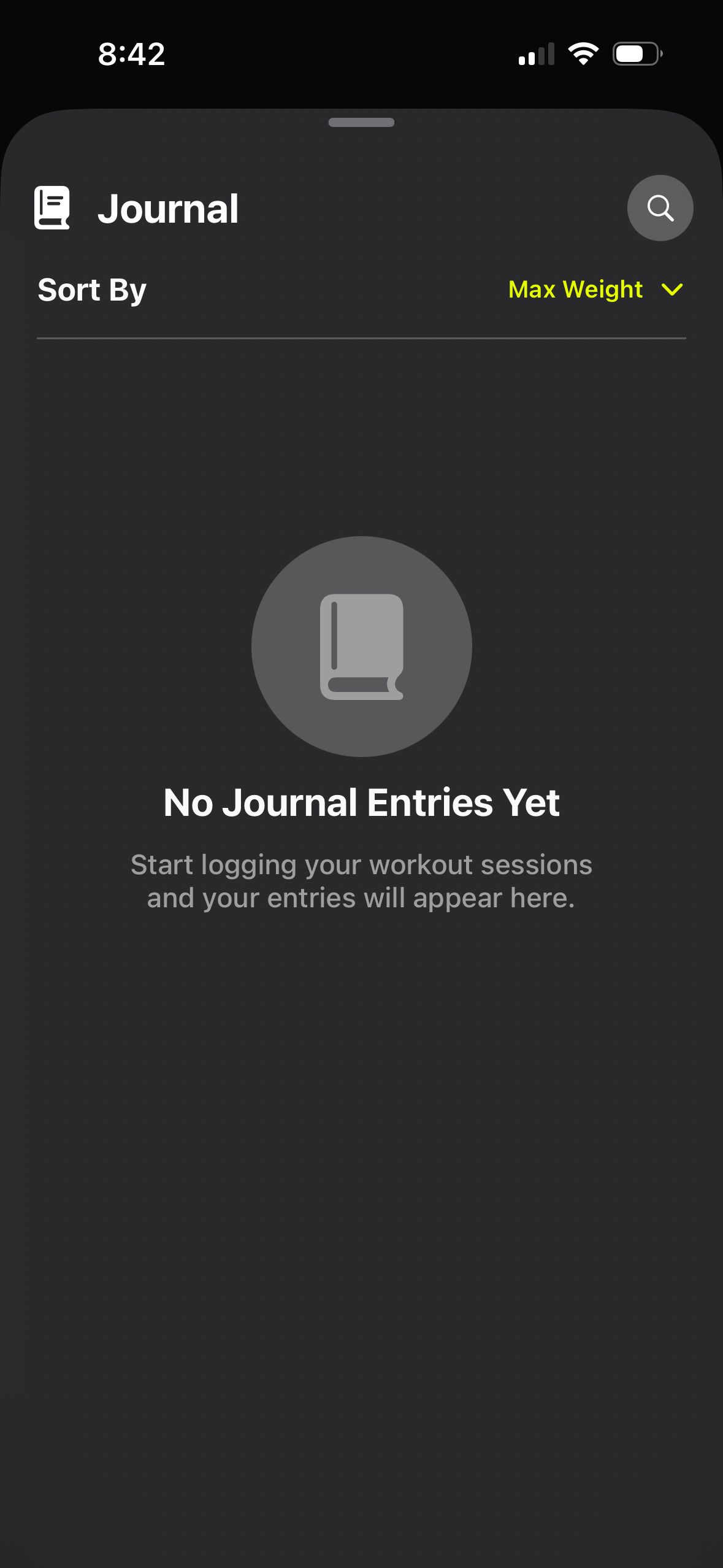 empty state (Ladder)