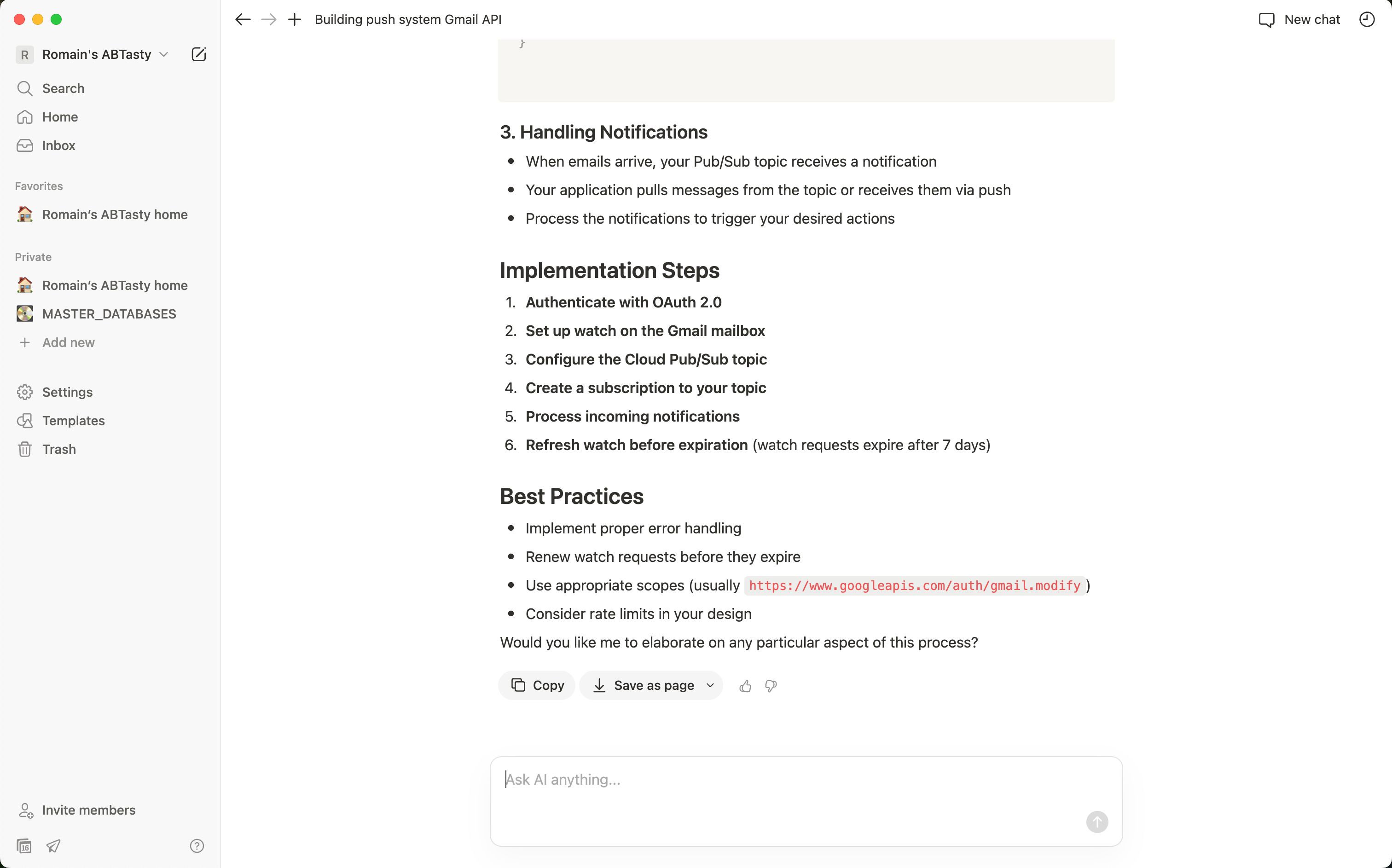 Documentation