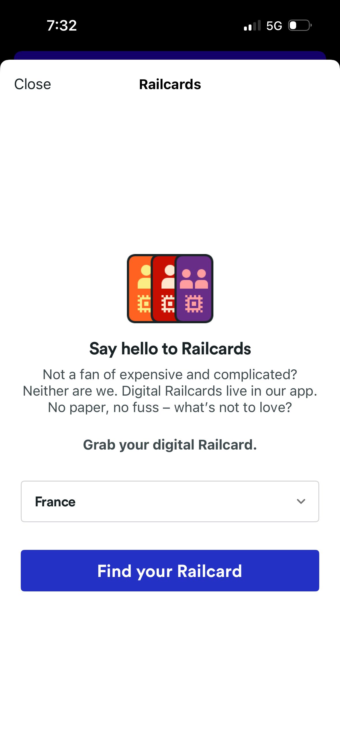 Onboarding (Trainline)