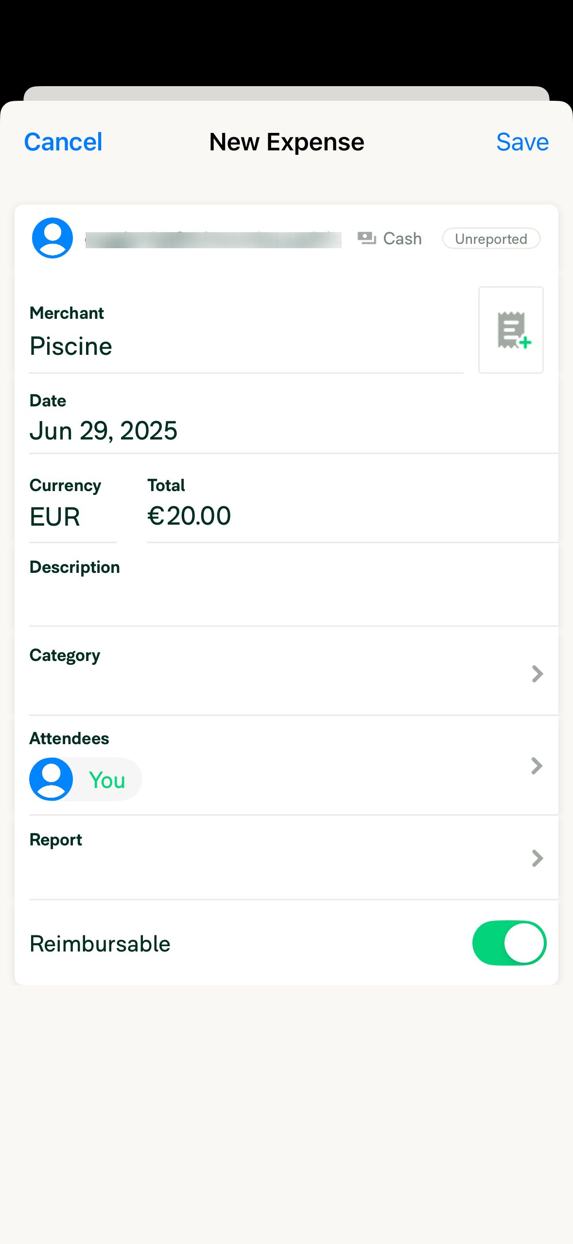 form (Expensify)