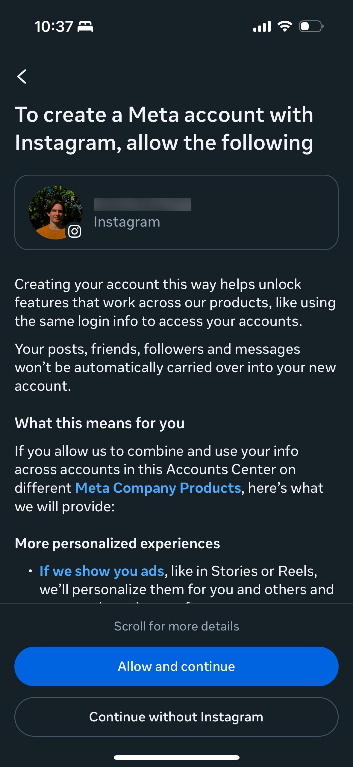 Account Creation