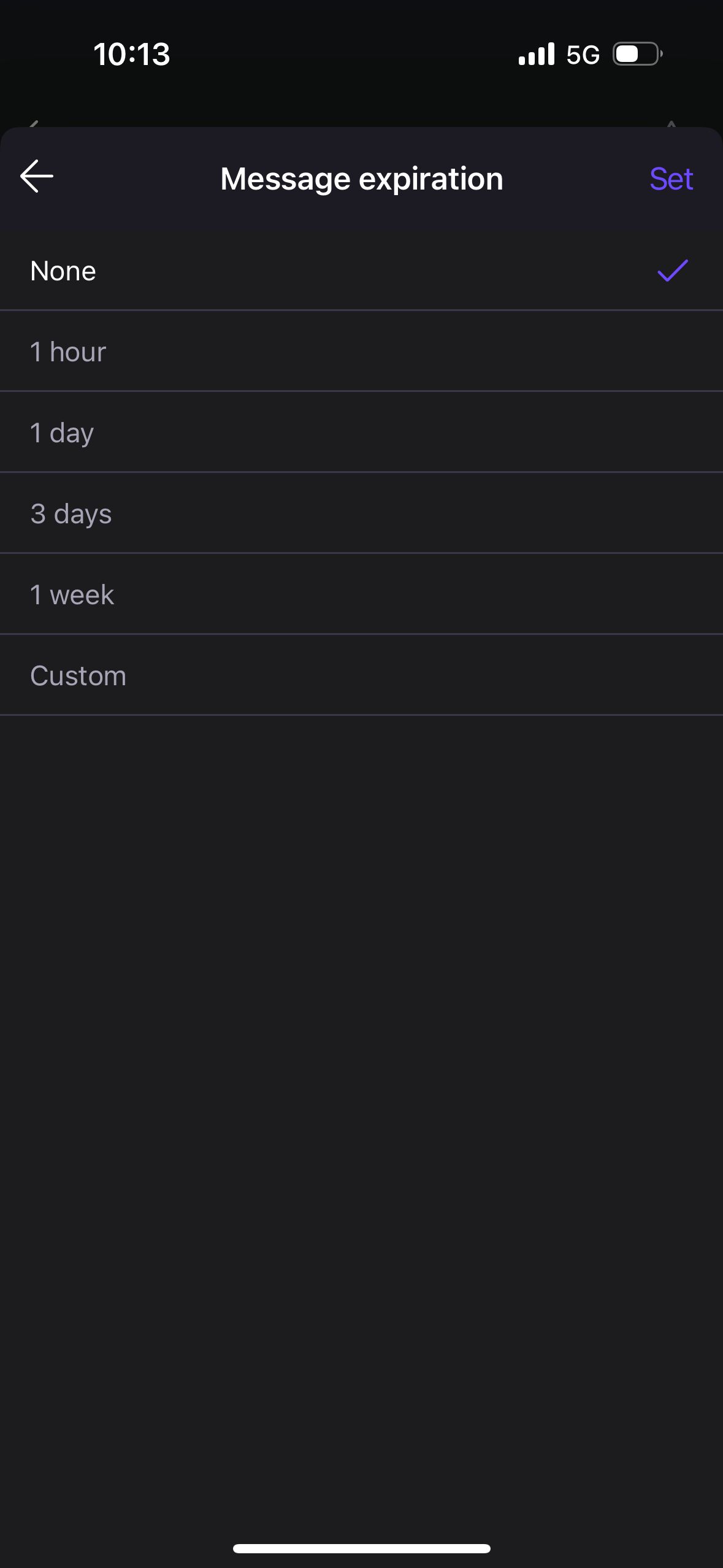 settings (Proton Mail)