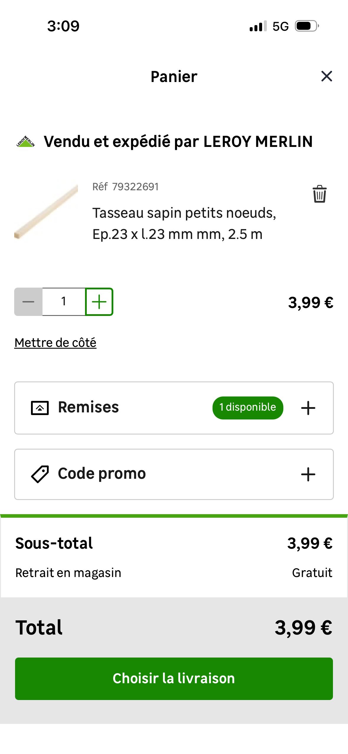 shopping_cart (Leroy Merlin)