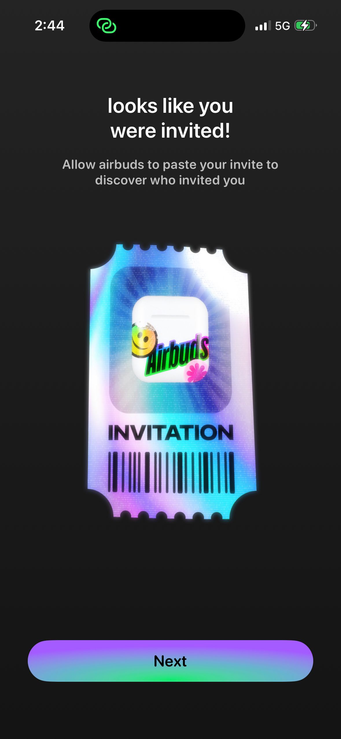invitation (Airbuds)