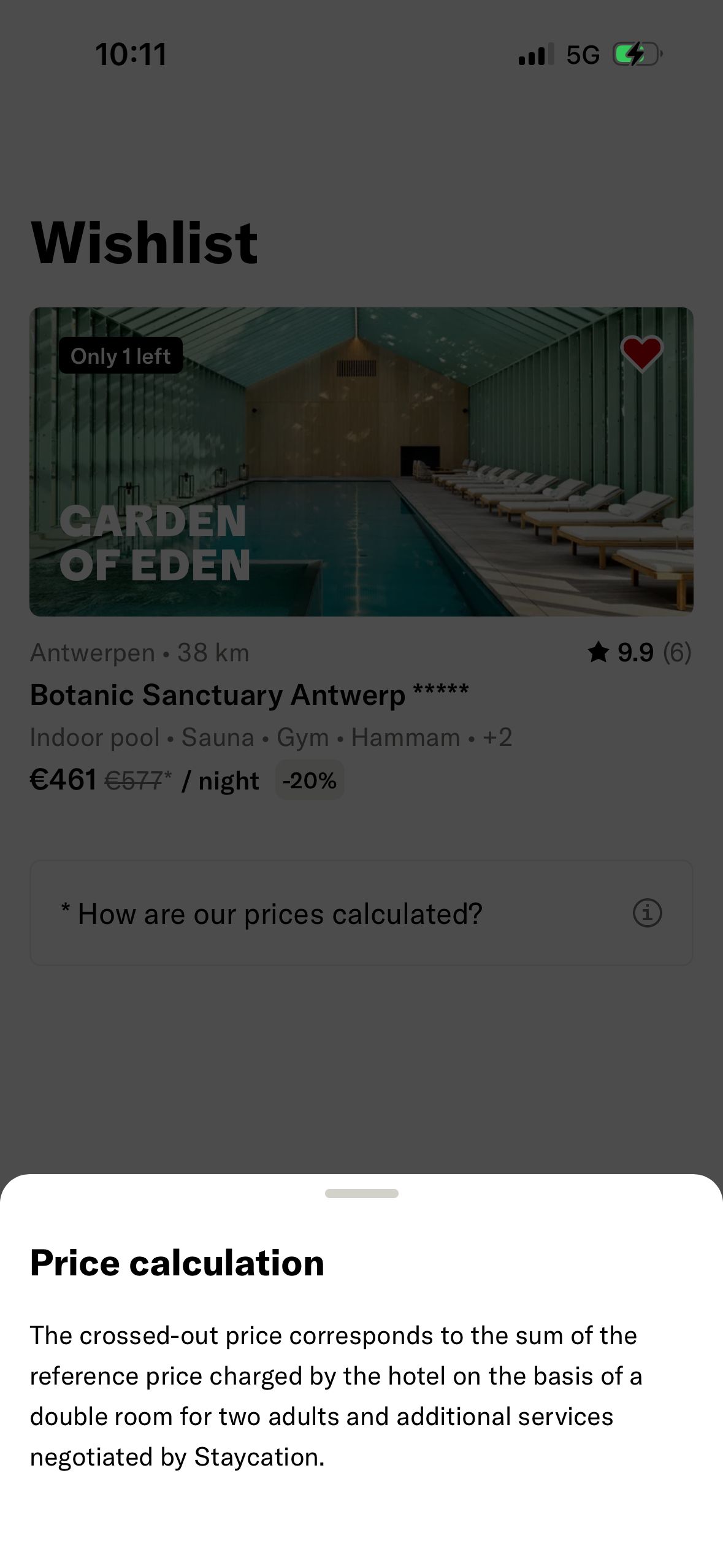 Listing Detail (Staycation)