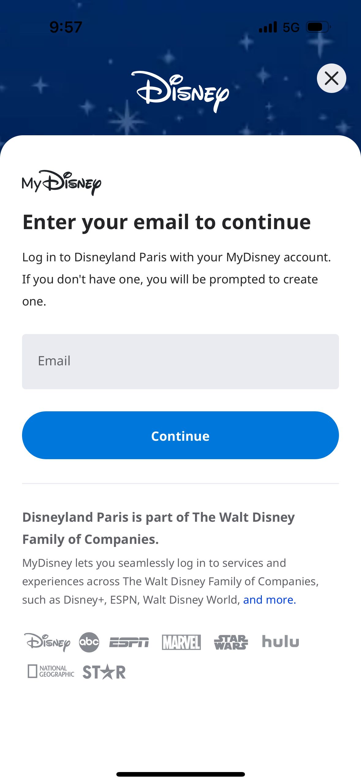 login (Disneyland Paris)