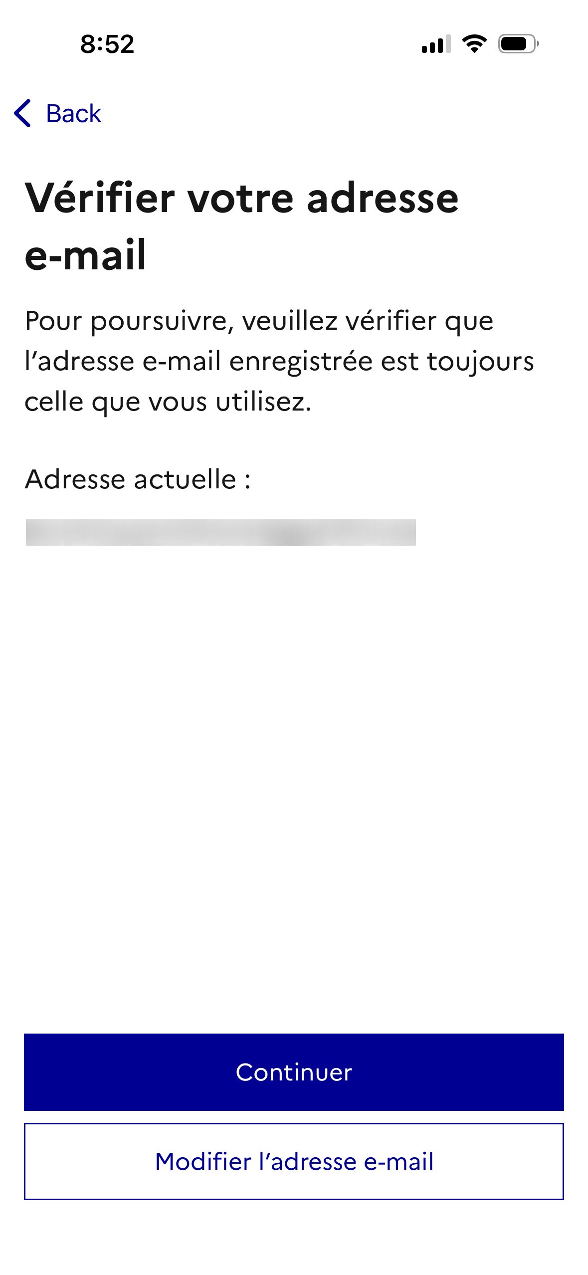 Verification (France identité)