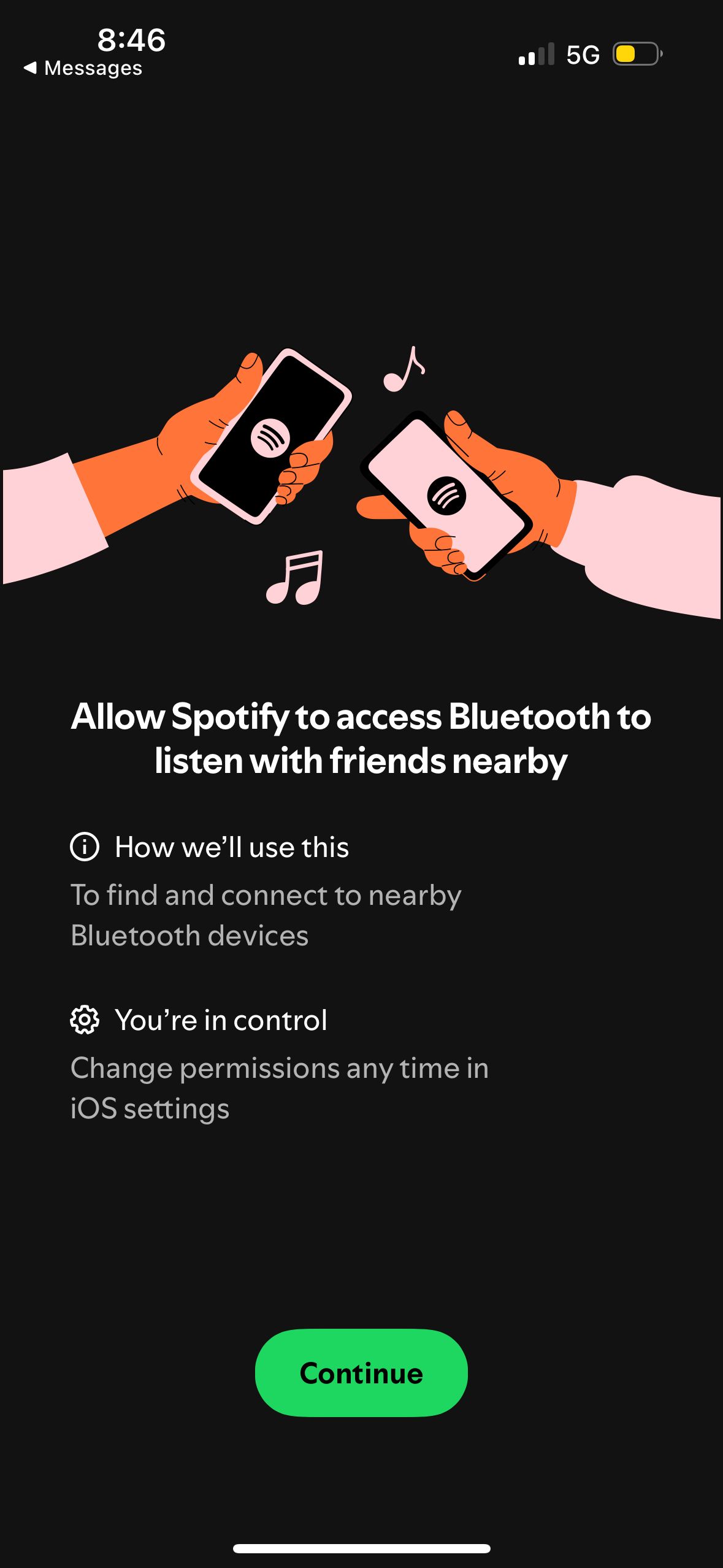 permissions (Spotify)