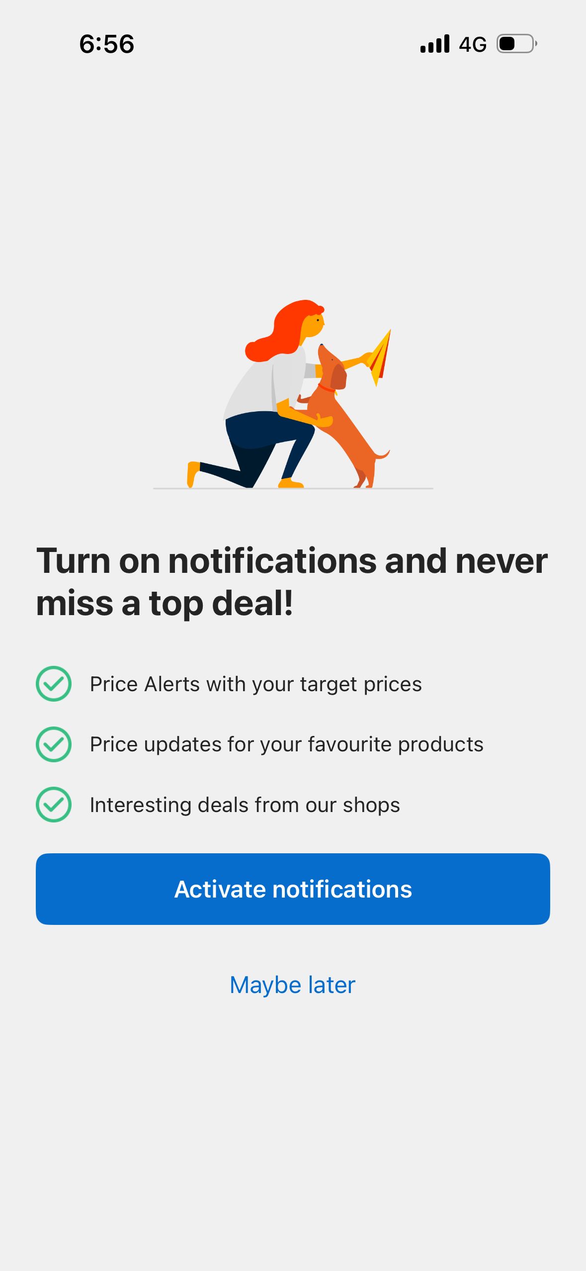 notification (Idealo)