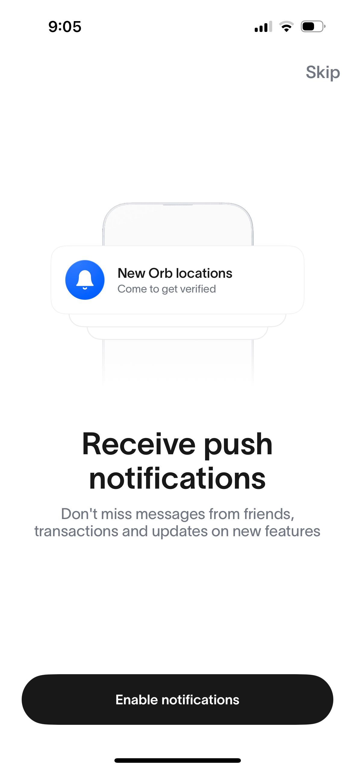 Onboarding (World App)