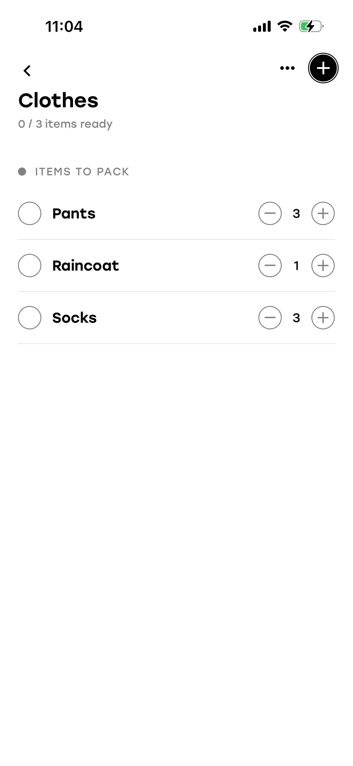 List (Plan & Go)