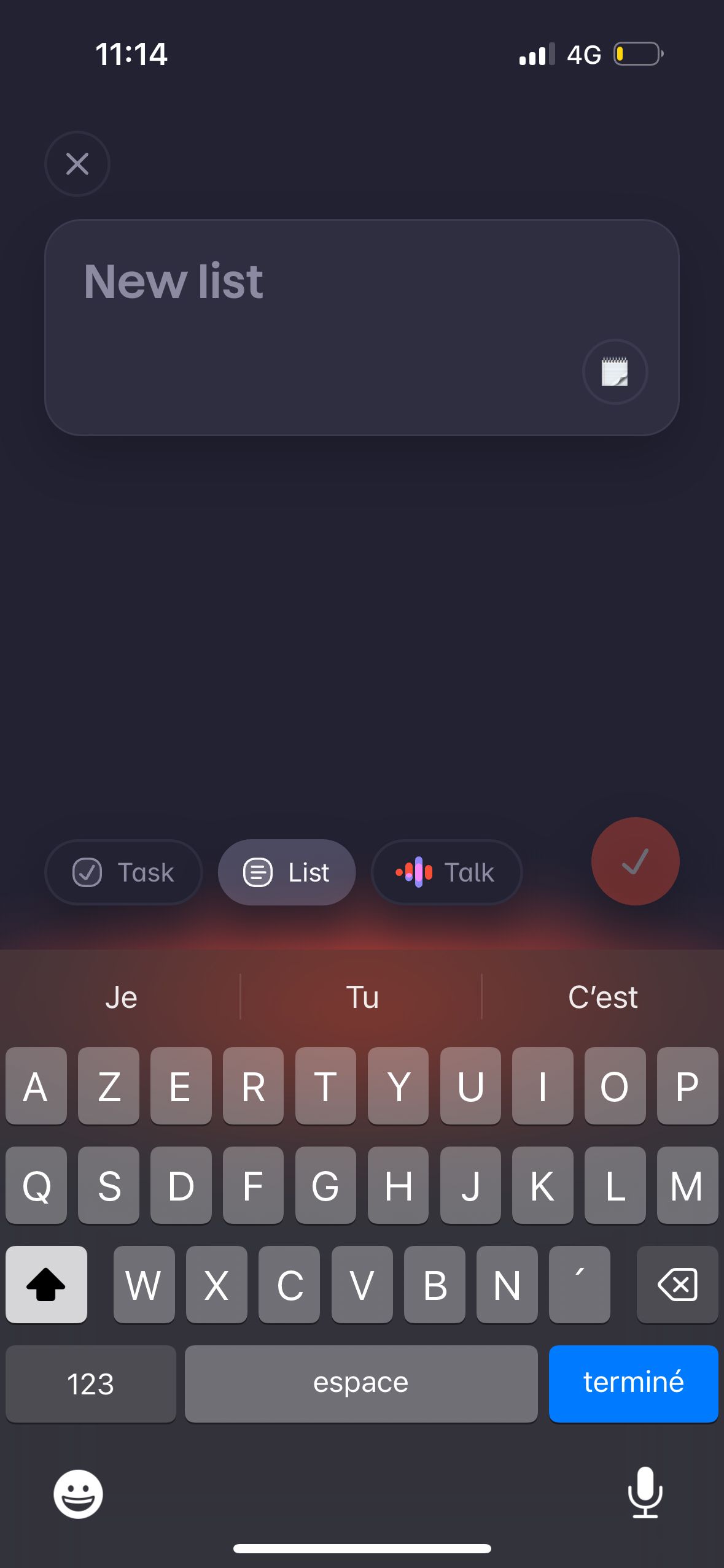 Form (Superlist)