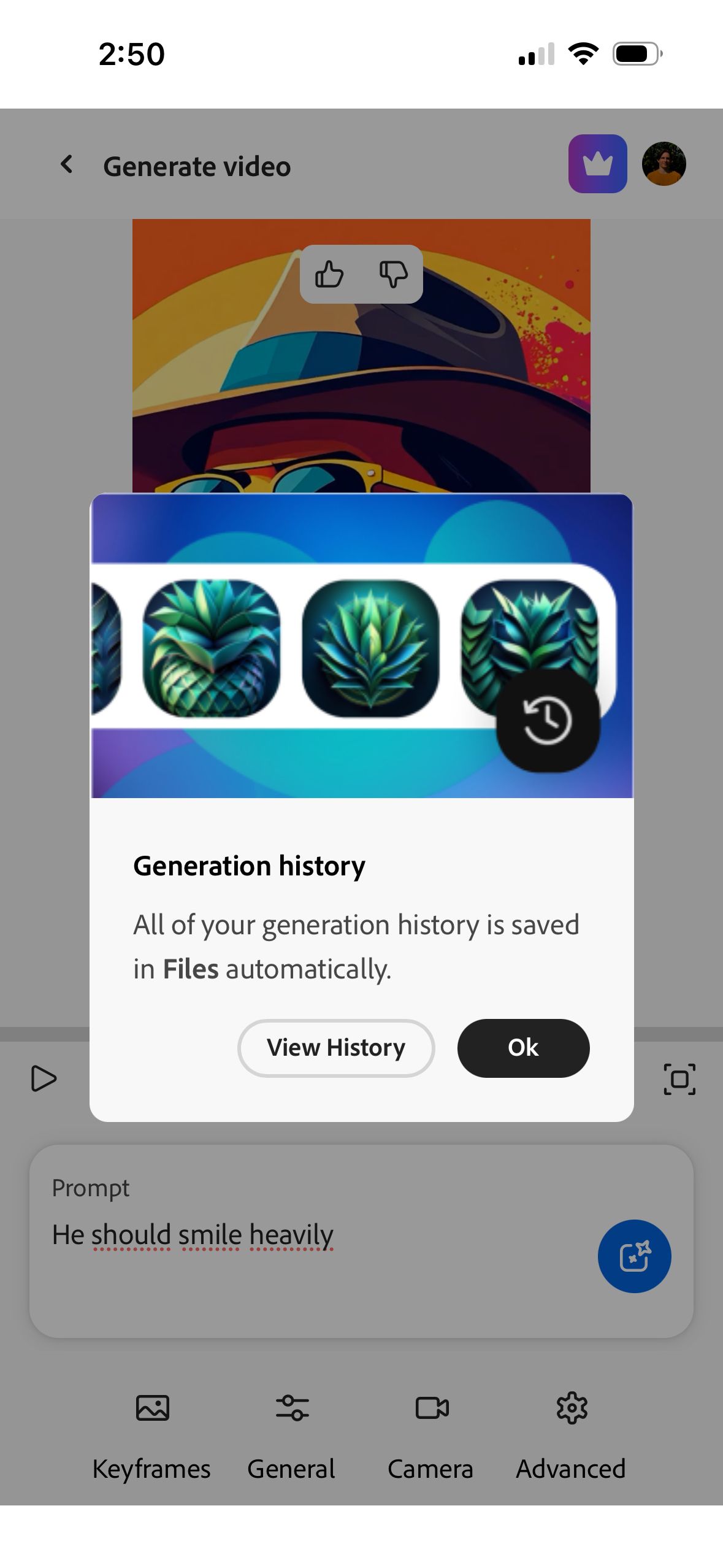Dialog (Adobe Firefly)