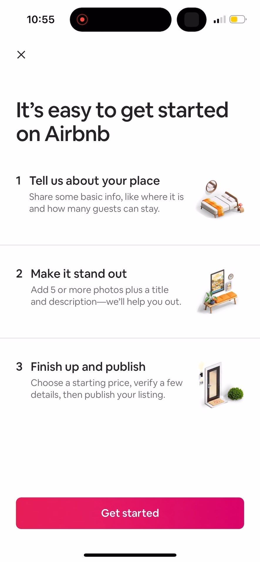 onboarding (Airbnb)