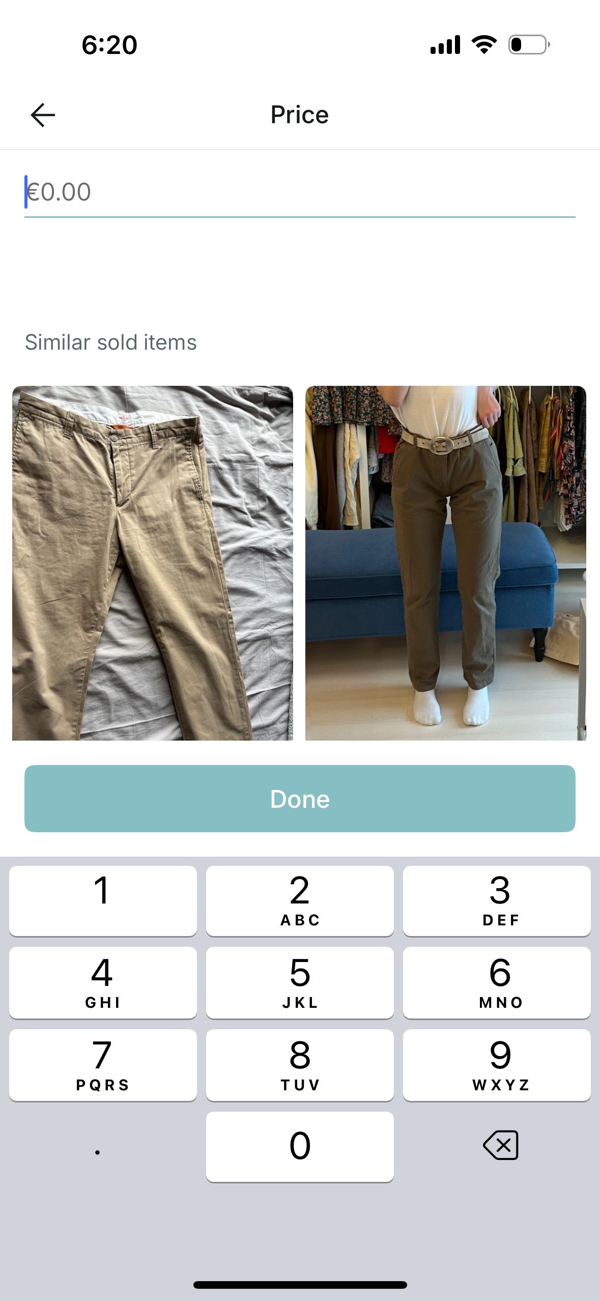 Input (Vinted)