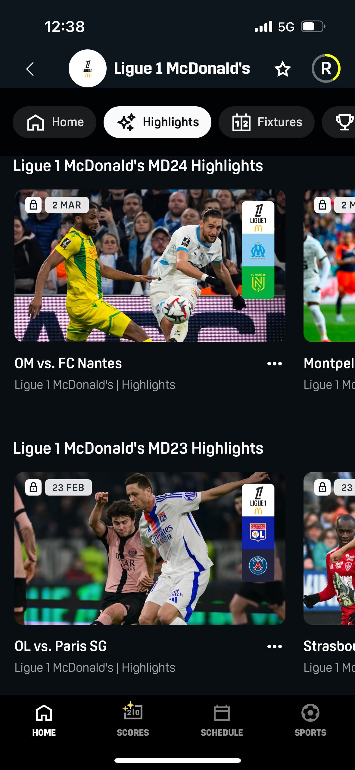 highlights (Dazn)