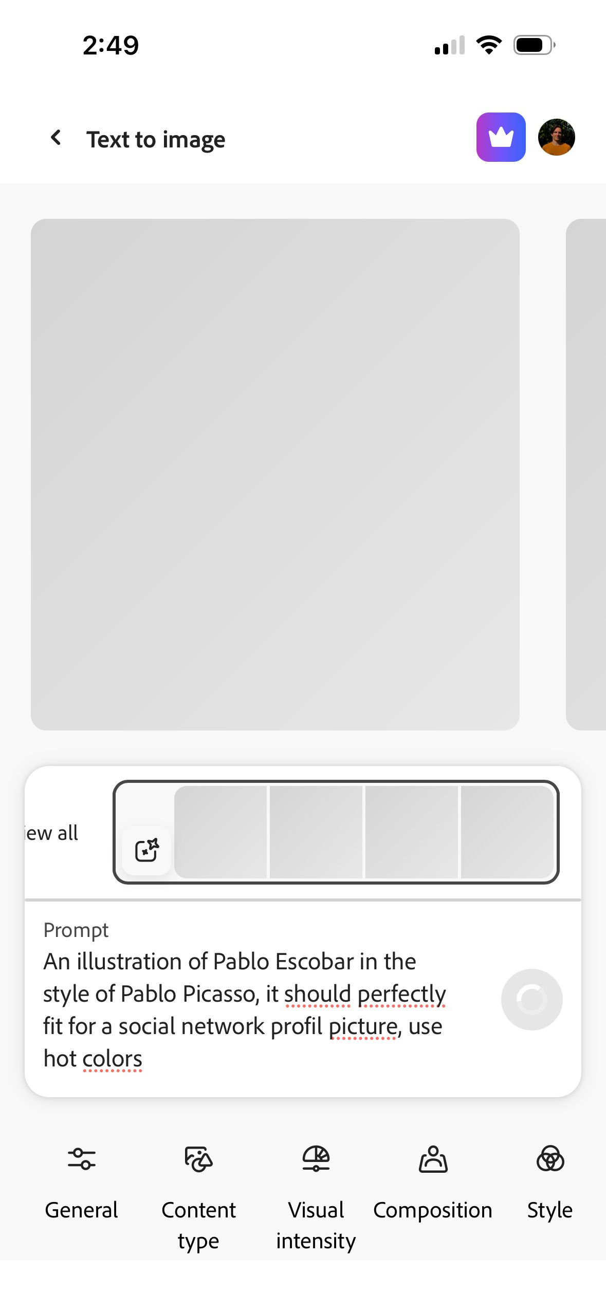 AI Image Generation (Adobe Firefly)