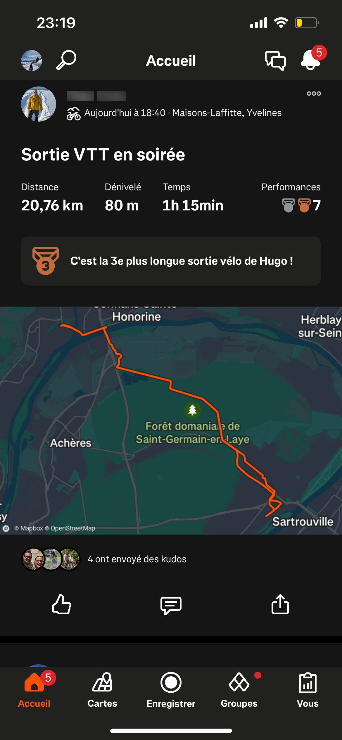 Activity Feed (Strava)