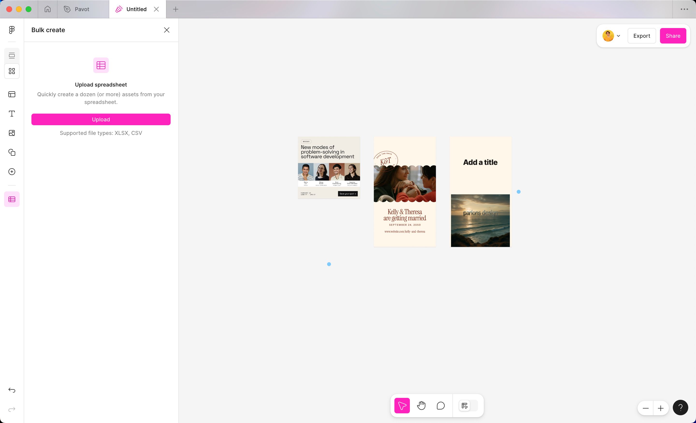 Desktop application