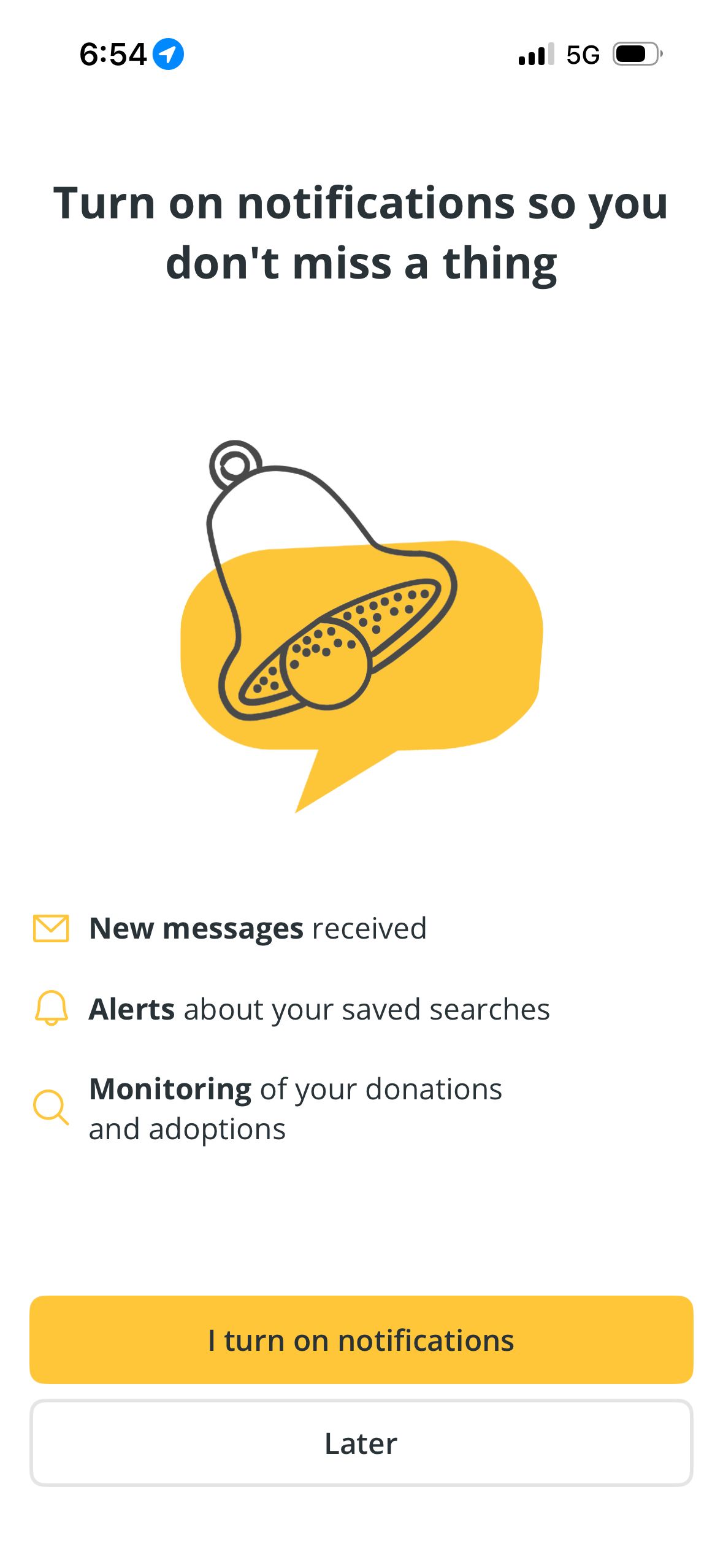 Notification Prompt (Geev)