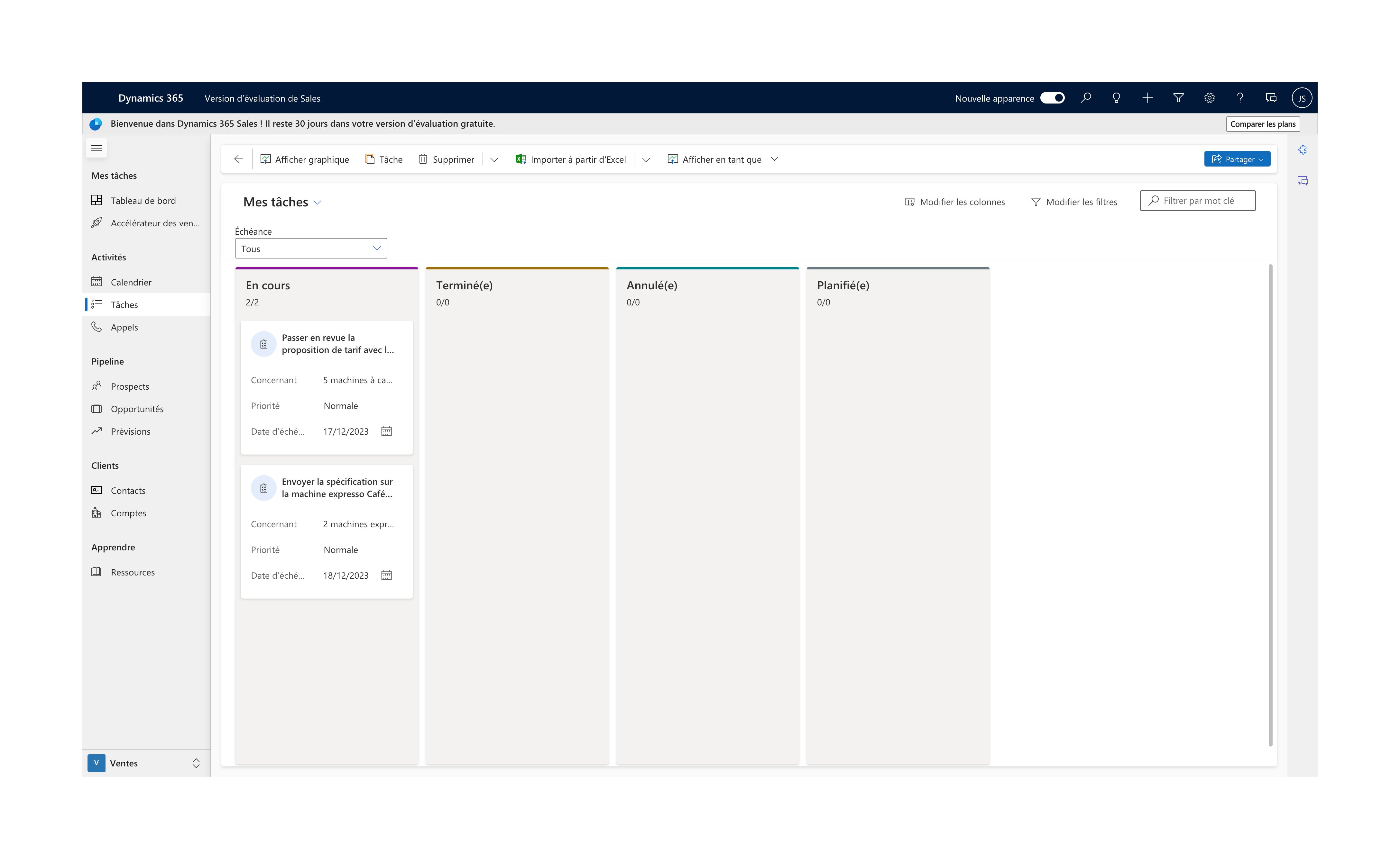 dashboard (Dynamics 365)