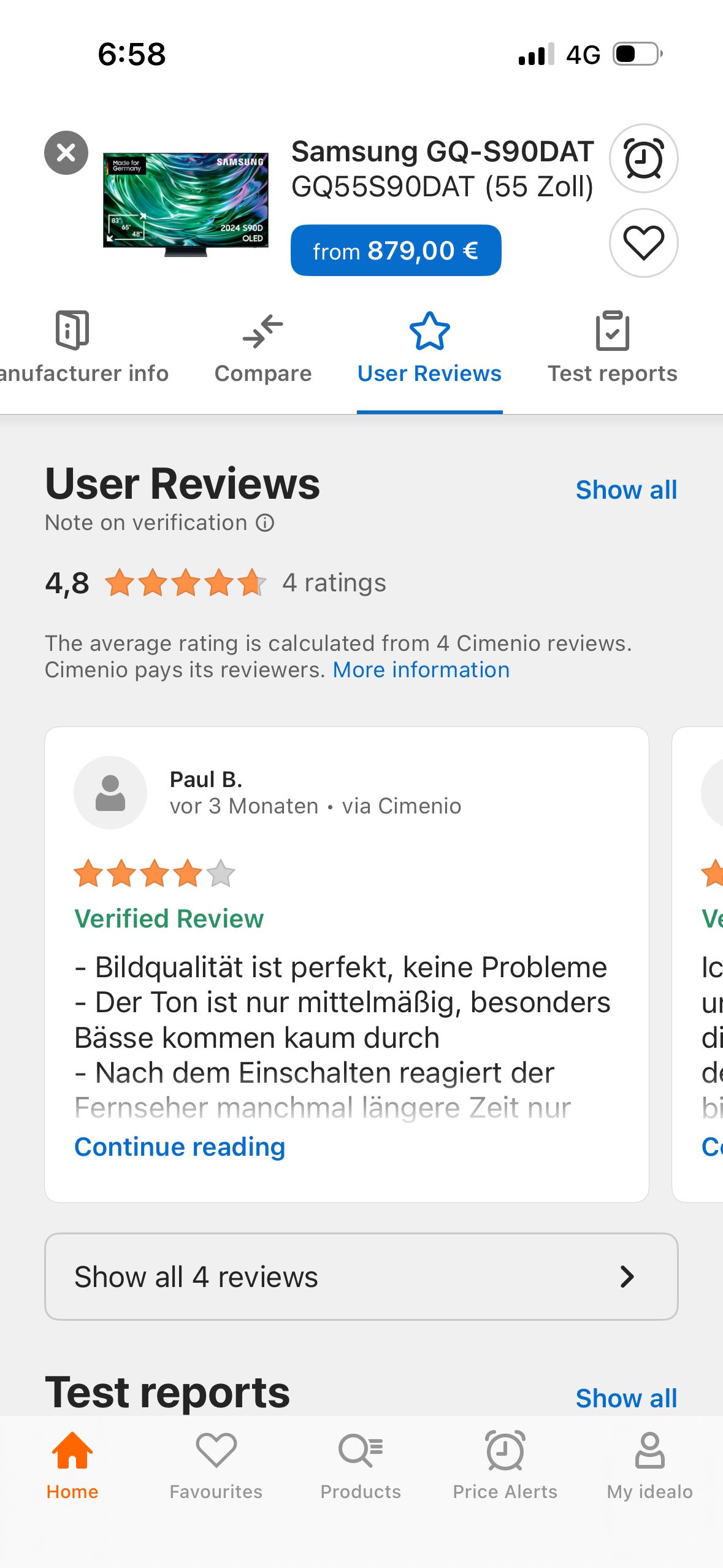 Product Reviews