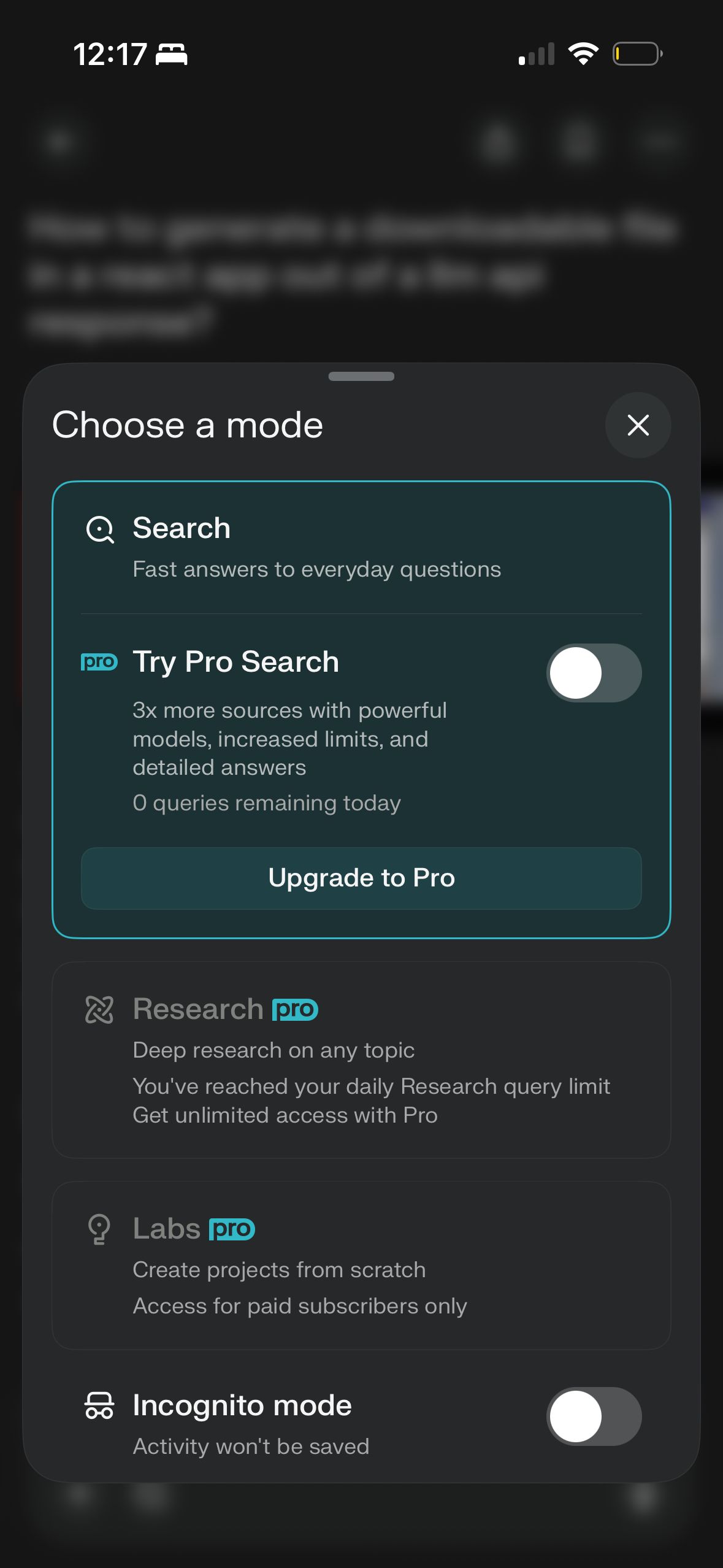 Modal (Perplexity)