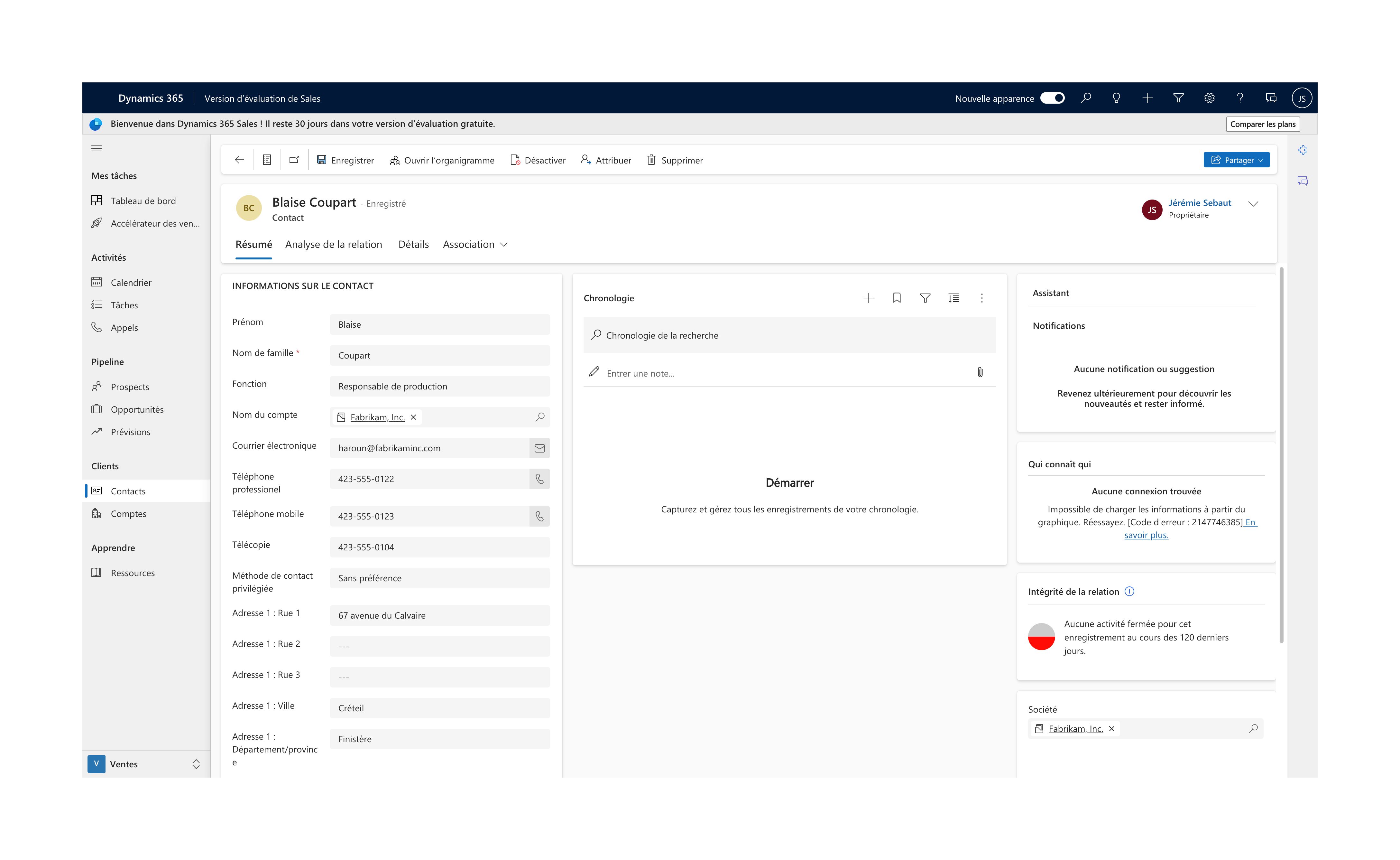 settings (Dynamics 365)