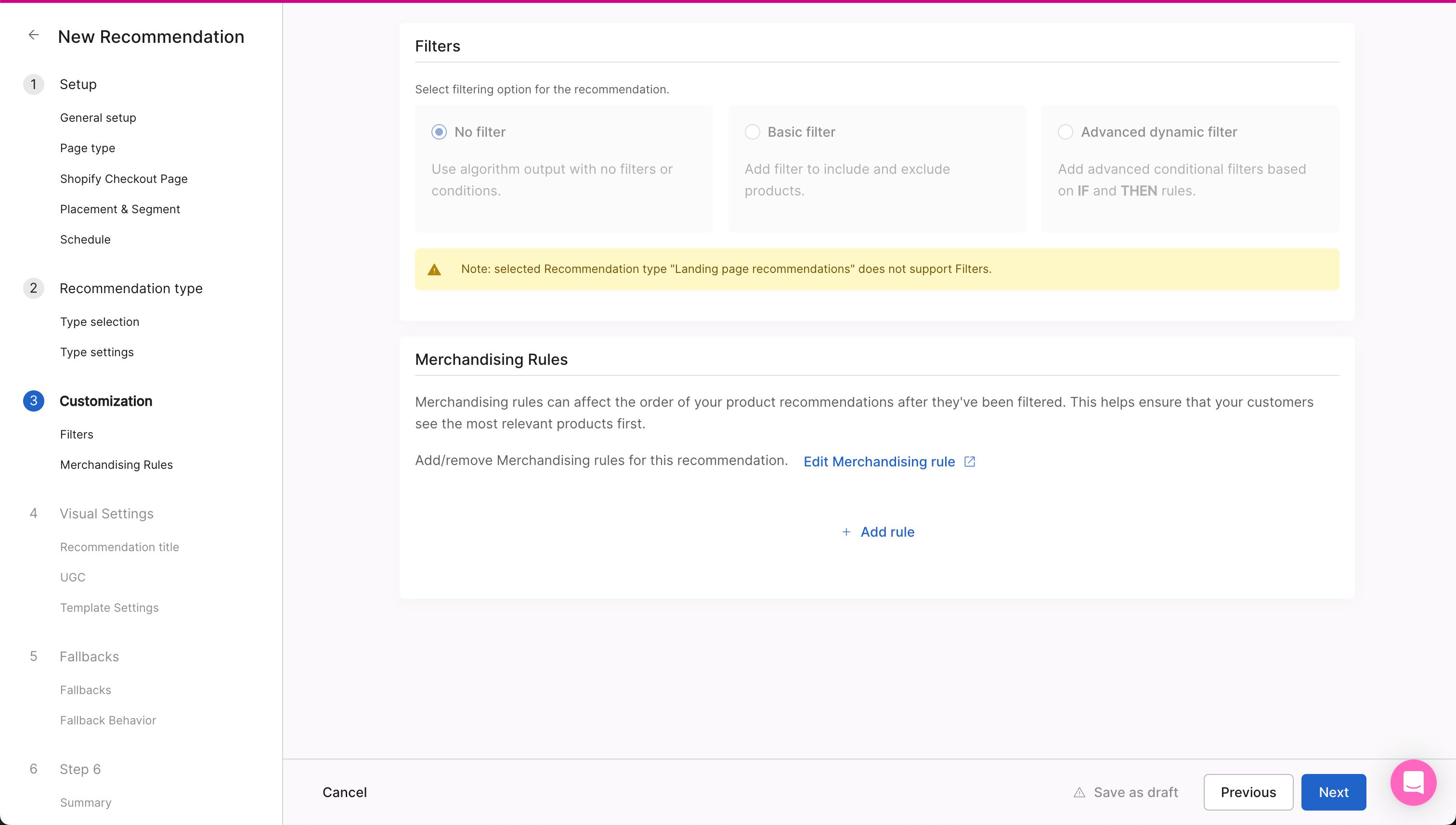 configuration (Nosto)