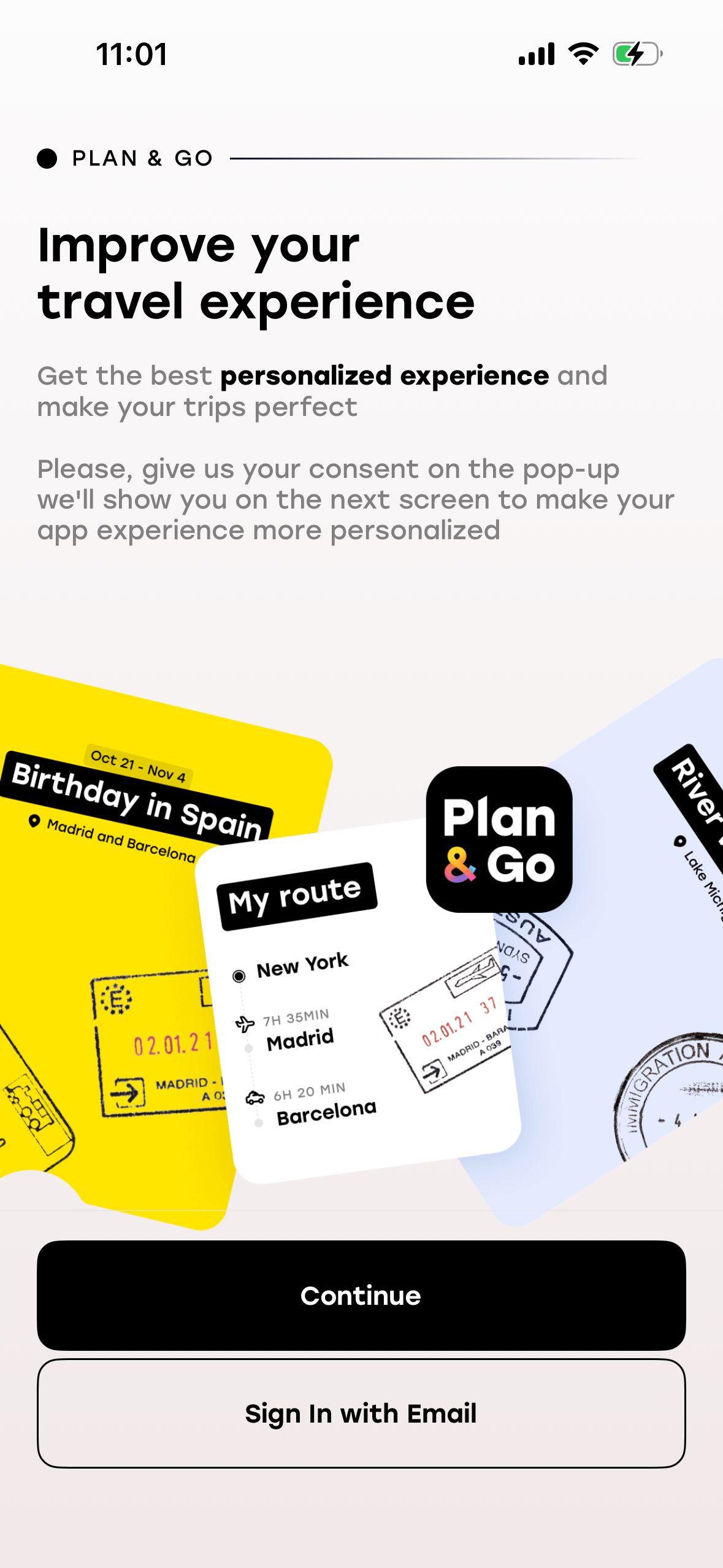 onboarding (Plan & Go)