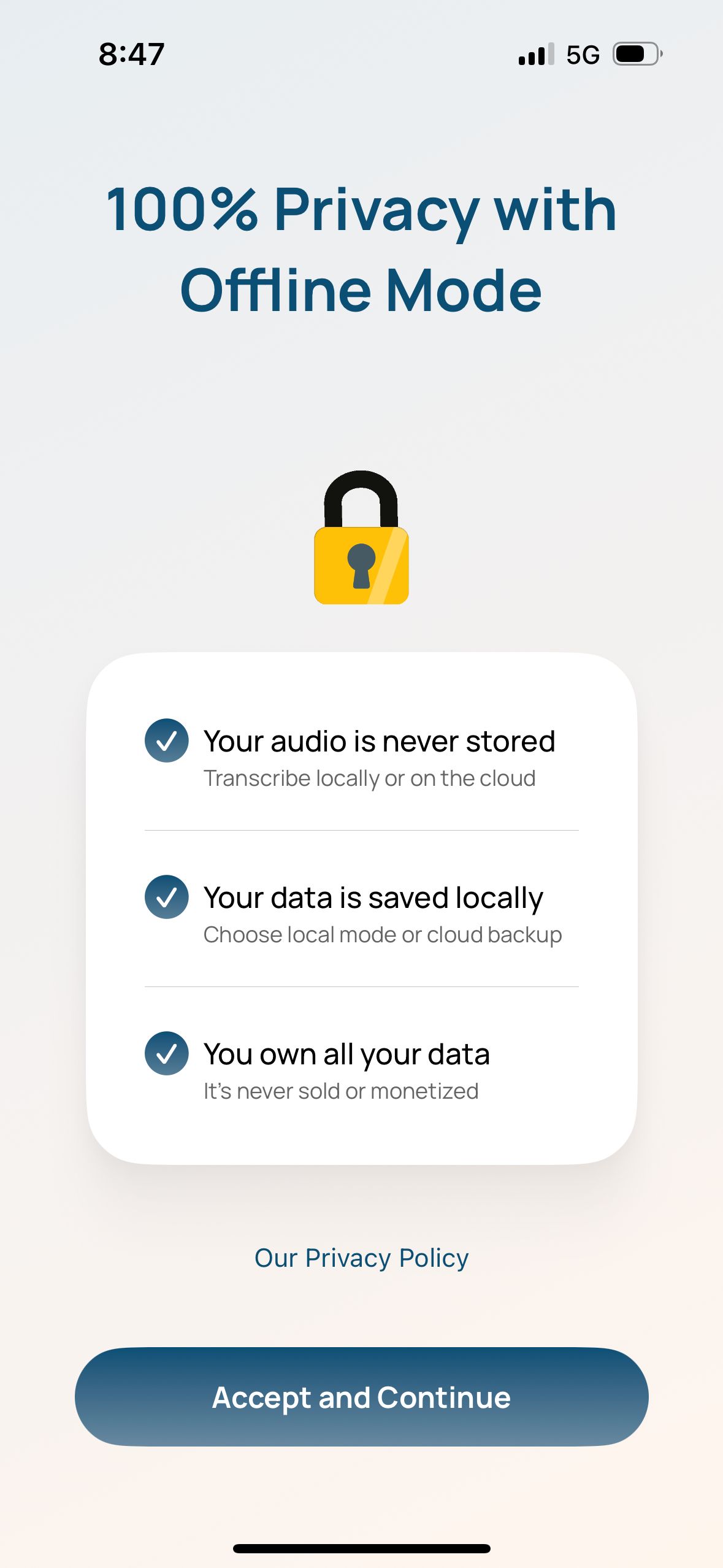 onboarding (TwinMind)