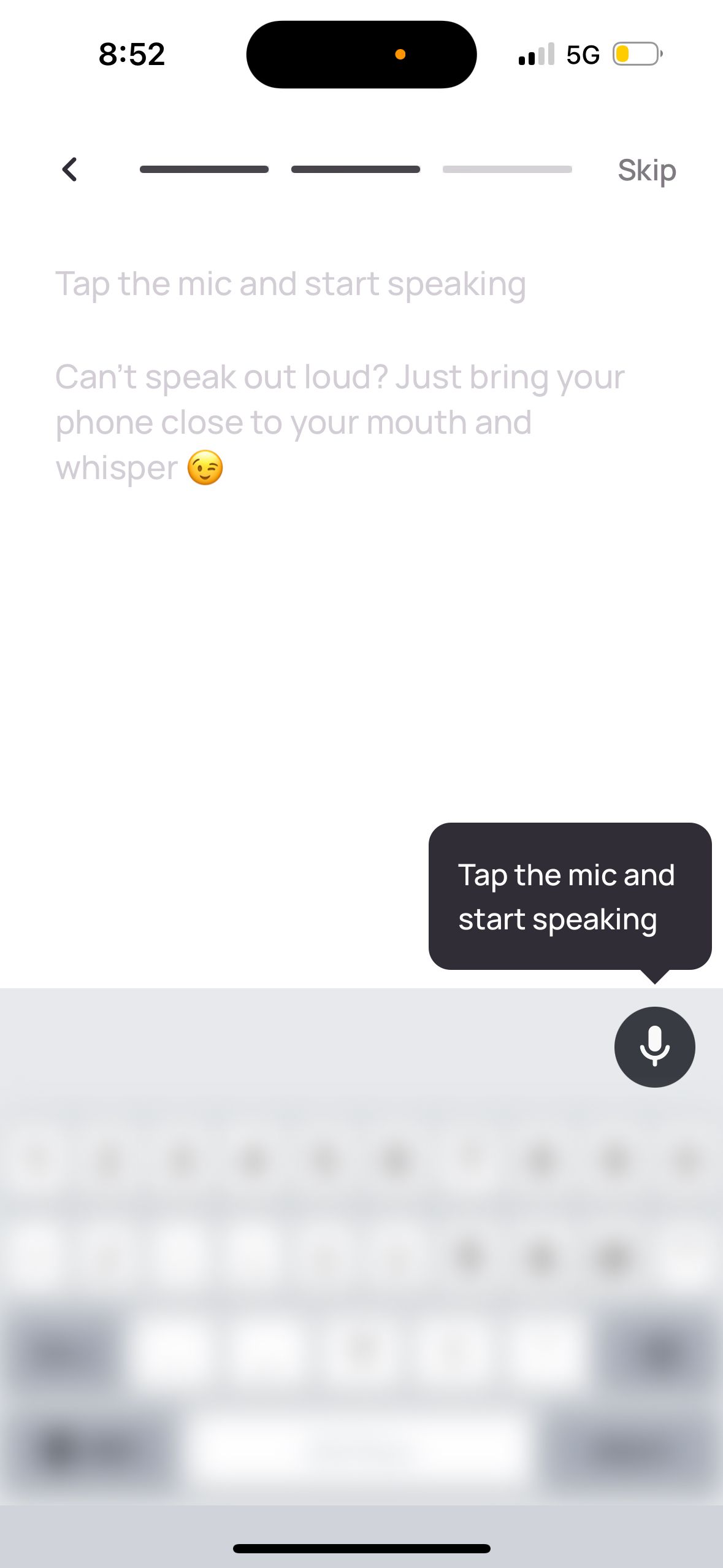 Onboarding (Wispr Flow)