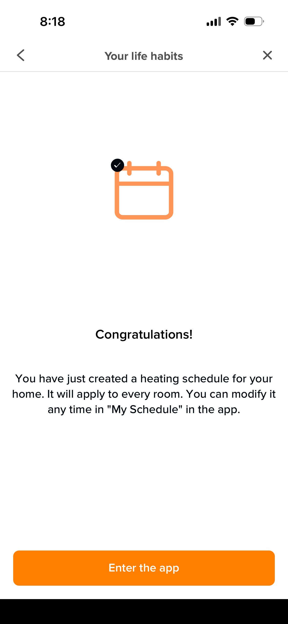 confirmation (Intuis Connect Netatmo)