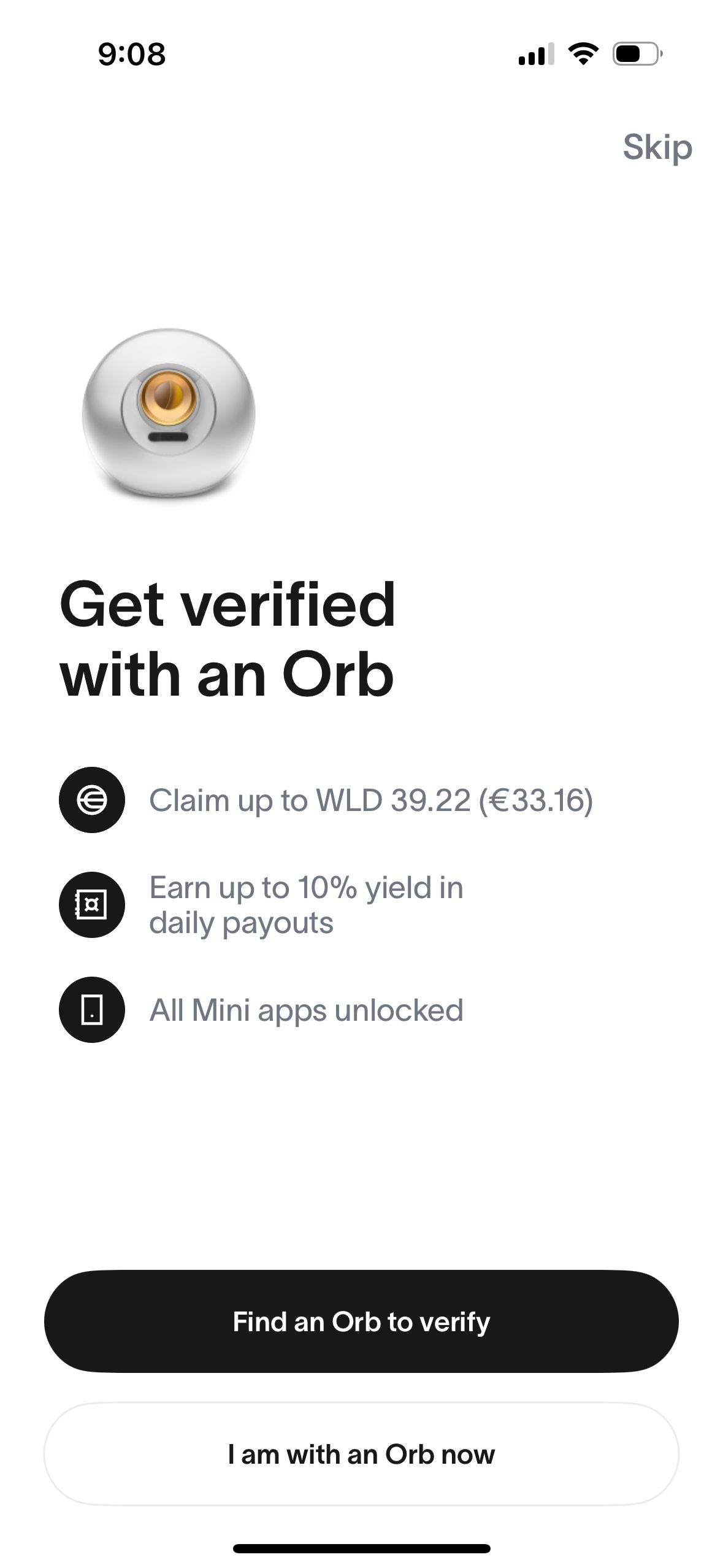 onboarding (World App)