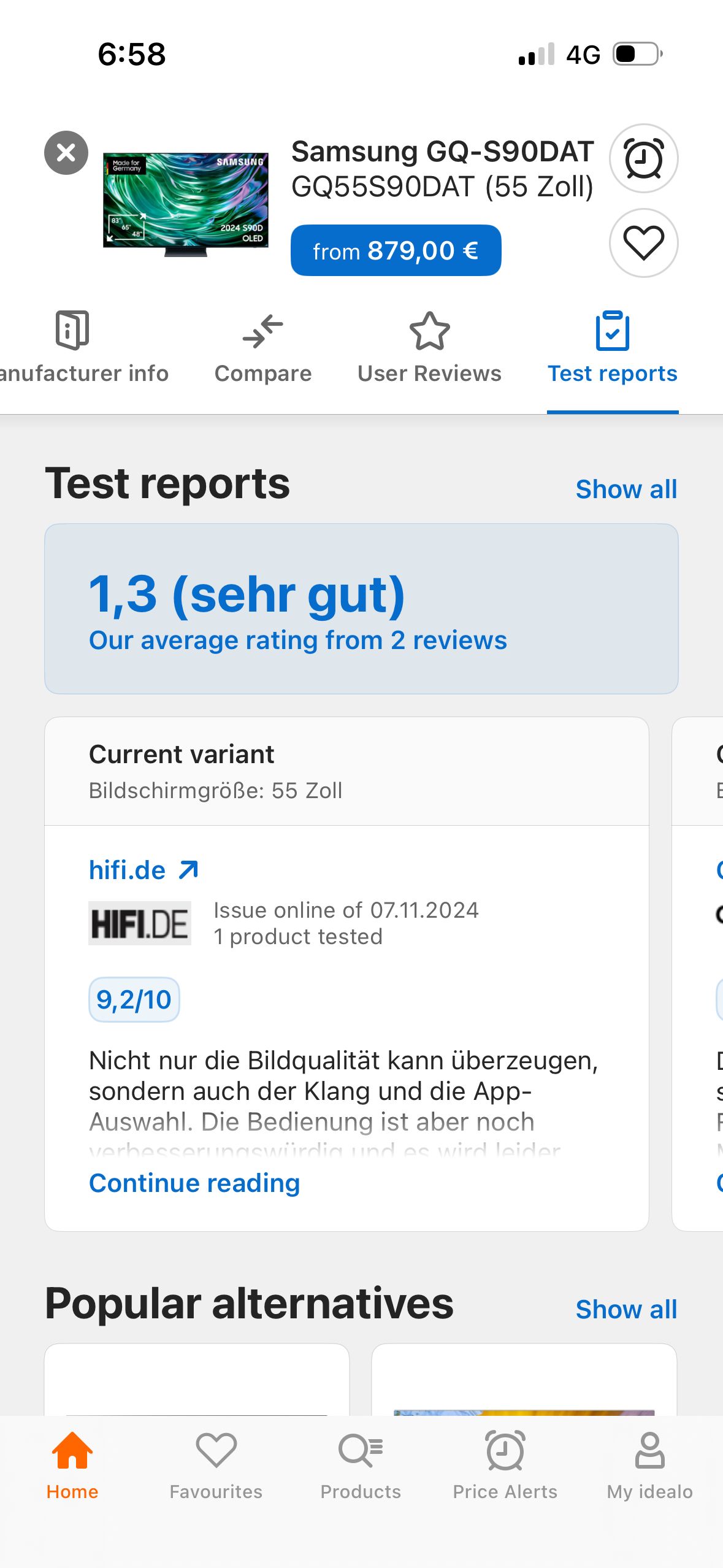 Product Details (Idealo)