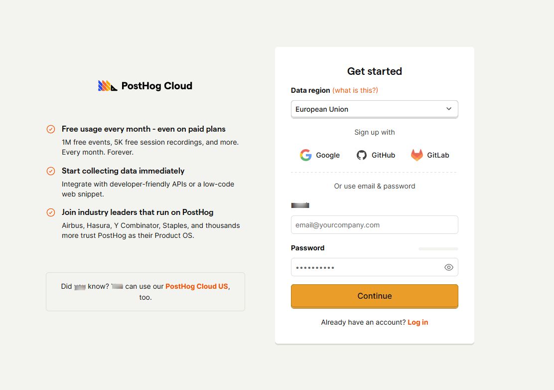 sign-up (PostHog)