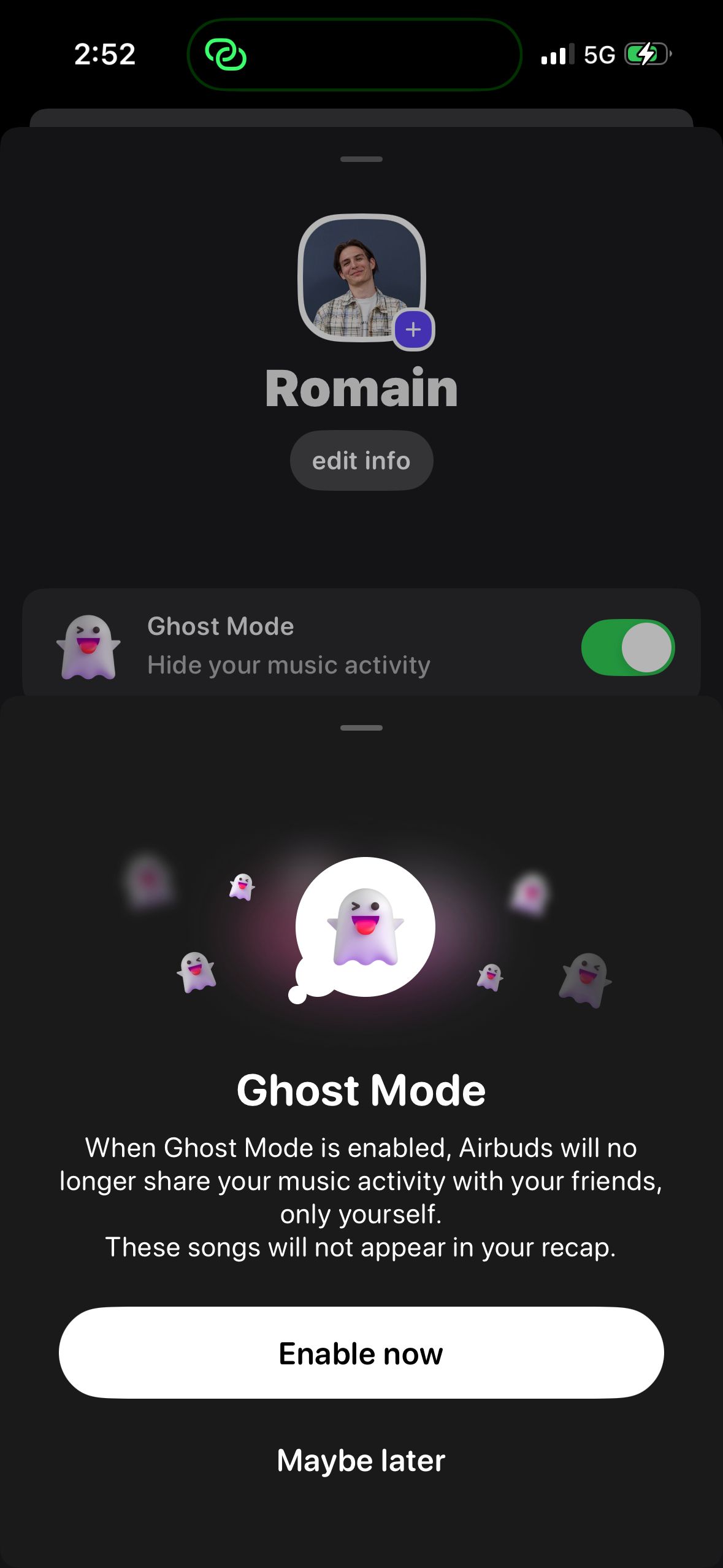 Settings (Airbuds)