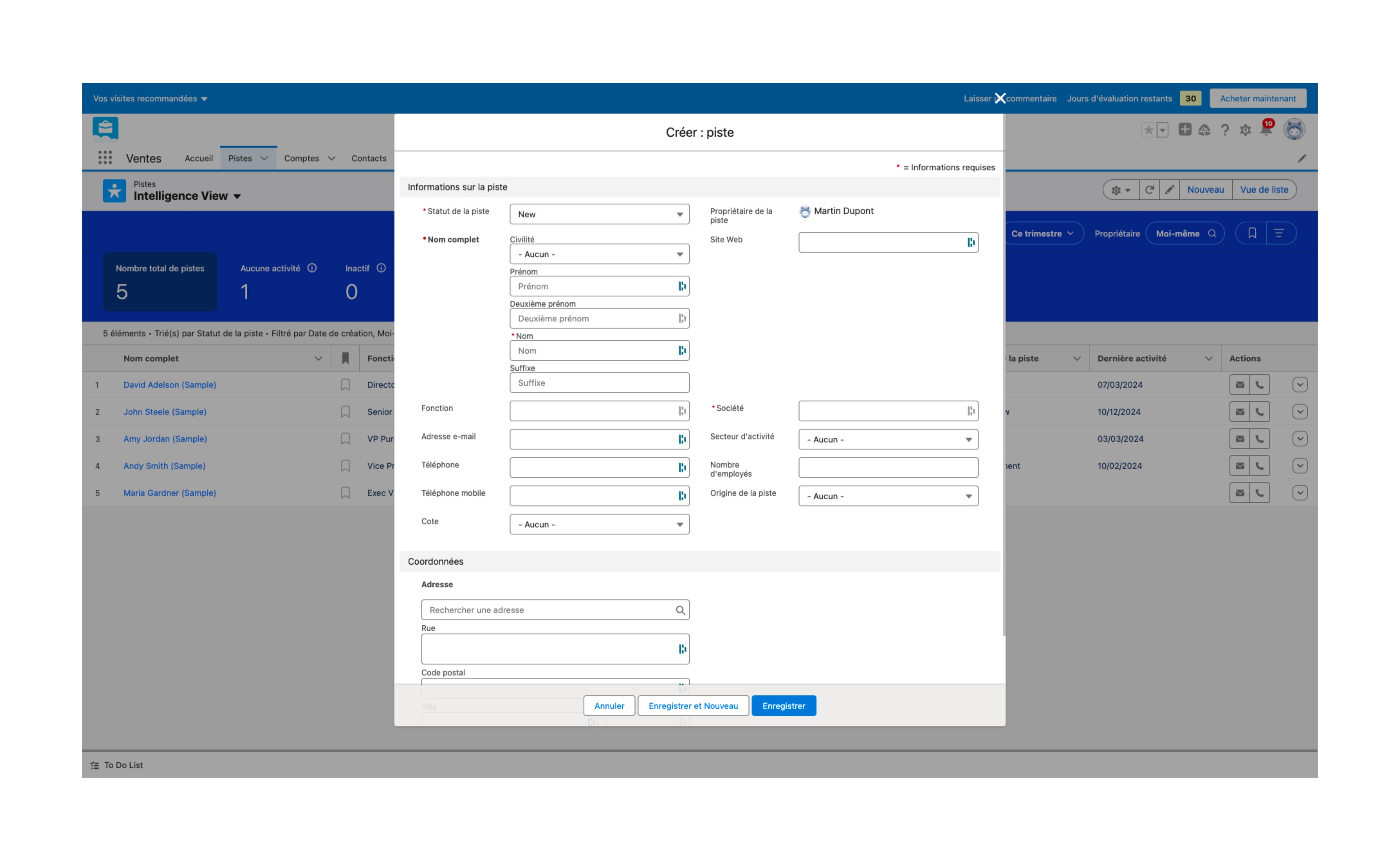 dialog (Intelligence View)