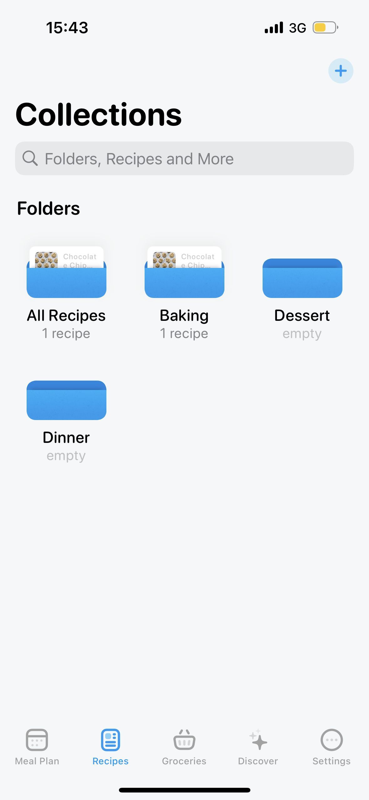 home (Recipe Organizer)