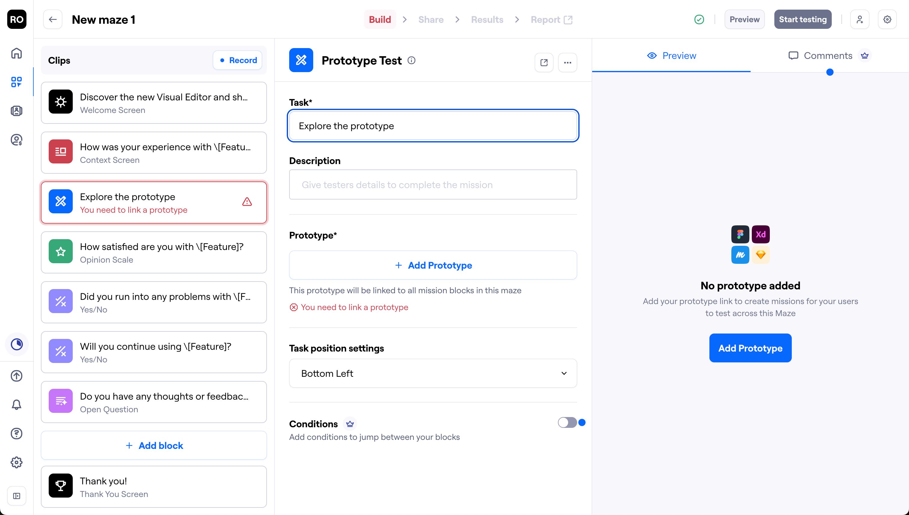 Configuration / Settings