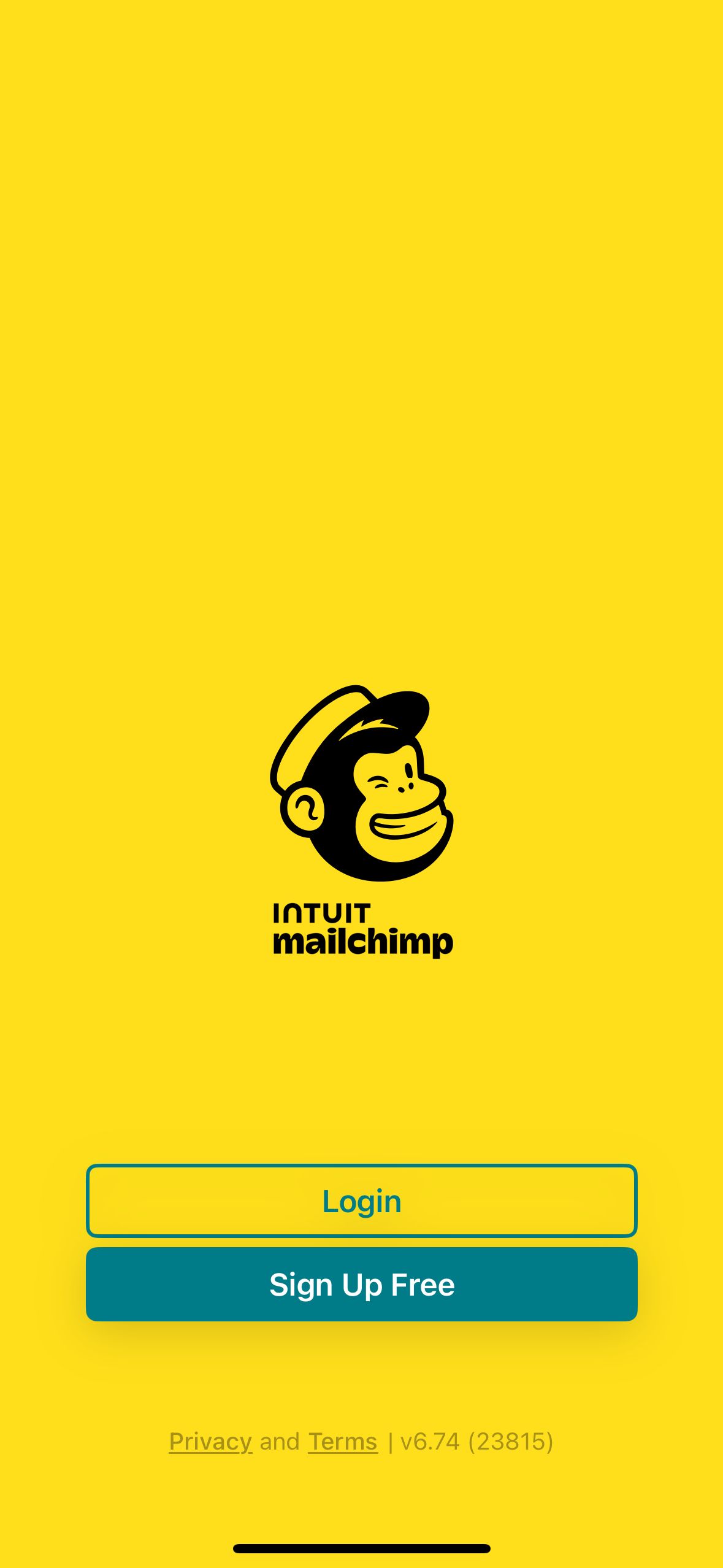 login_screen (Mailchimp)