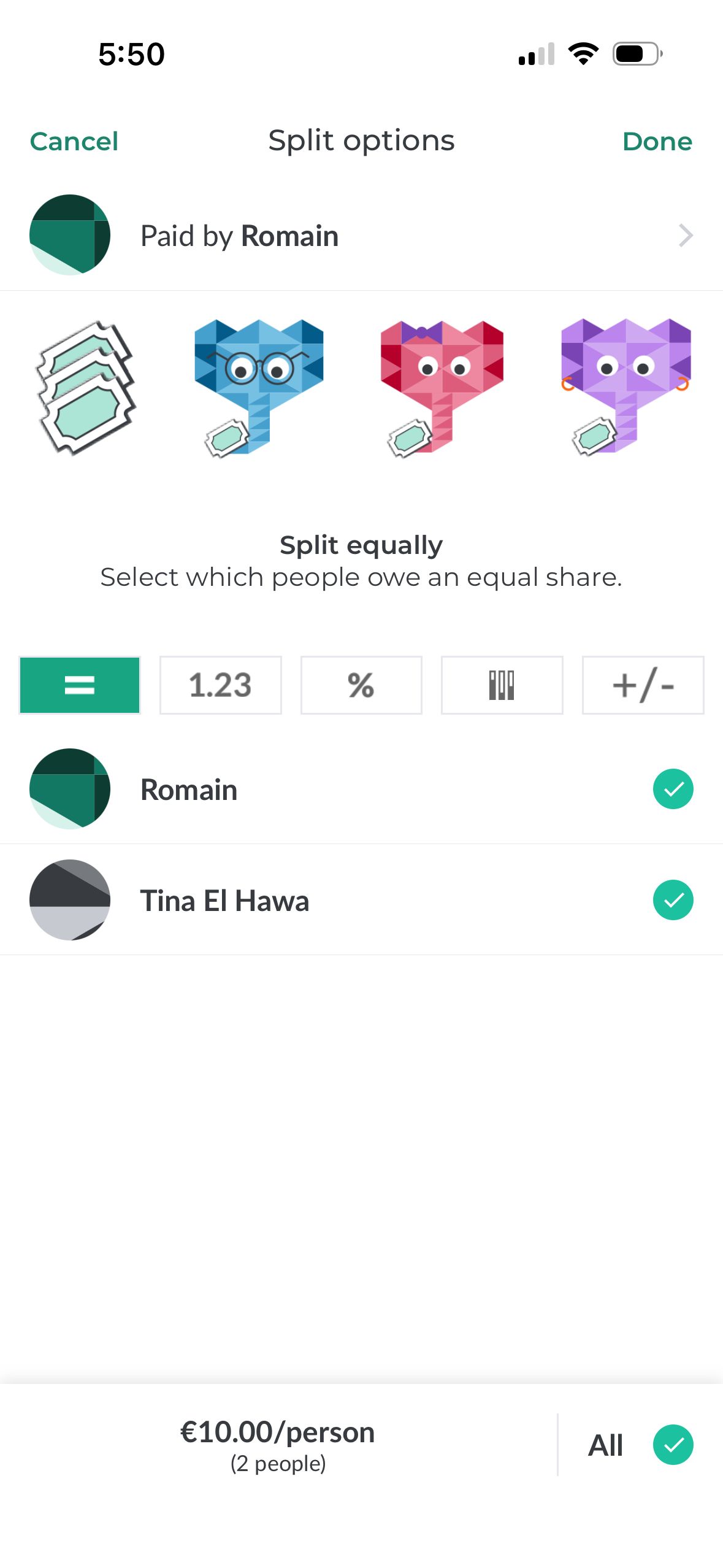 Form (Splitwise)
