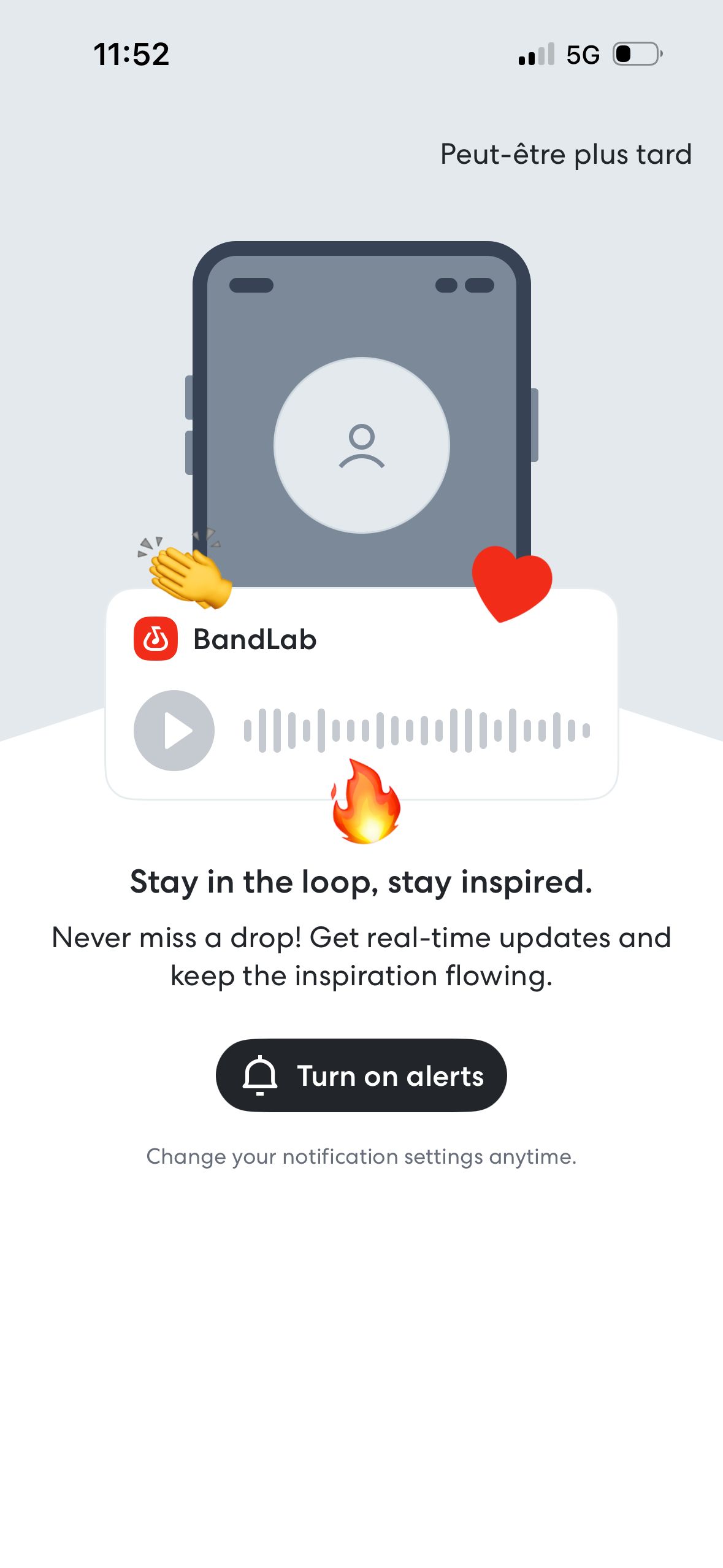onboarding (BandLab)
