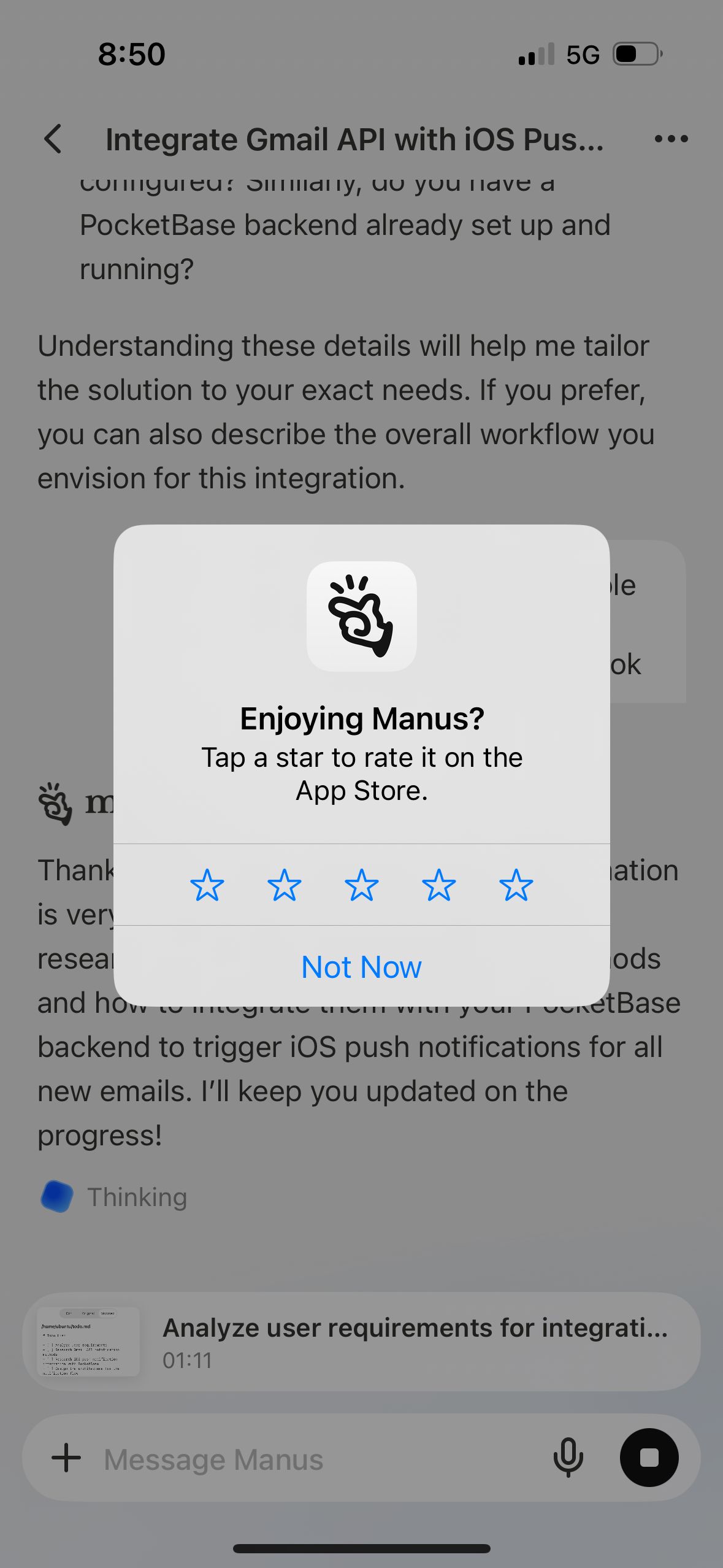 pop-up (Manus)