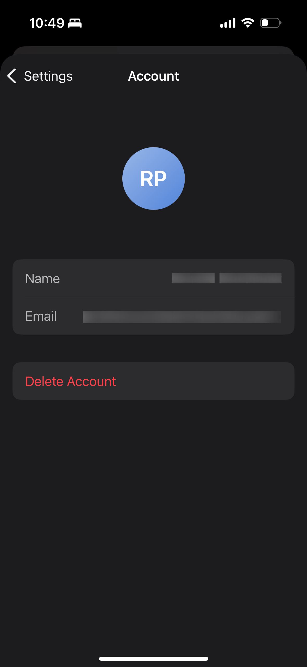 account (Raycast)
