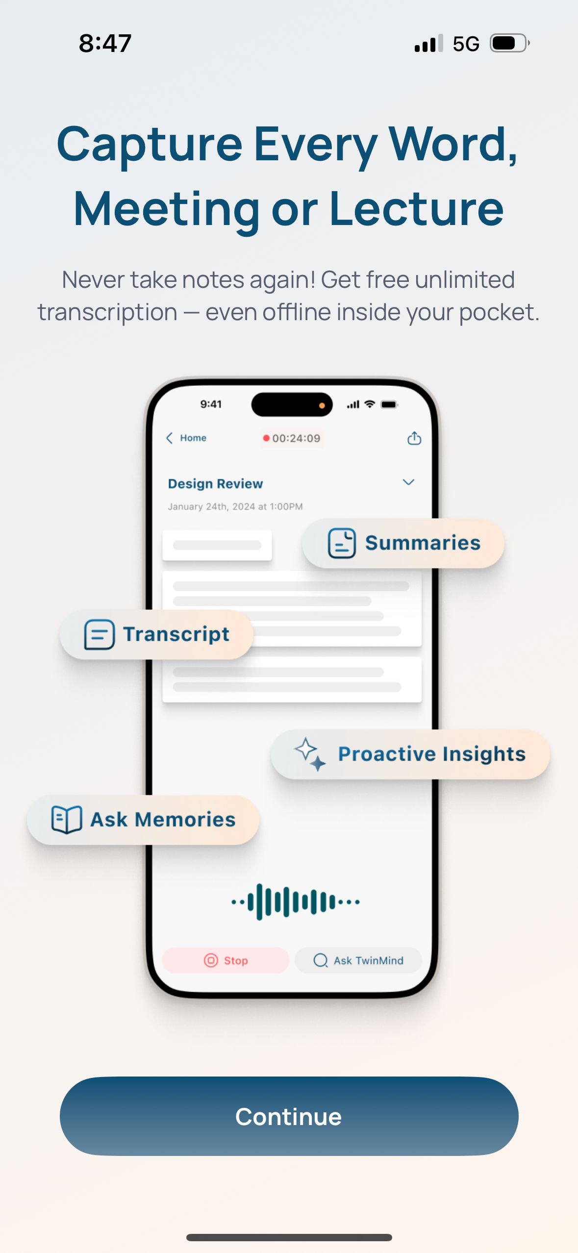 onboarding (TwinMind)